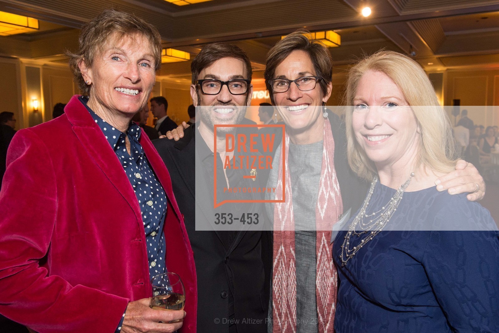 Linda Stoick, Chris Sinton, Kate Terwe, Suzanne Lea, The 2015 StartOut Awards, Kabuki Hotel. Kabuki Hotel, . 2525 Van Ness St, November 5th, 2015, Photo #353-453 Linda Stoick, Chris Sinton, Kate Terwe, Suzanne Lea, Photo #353-453