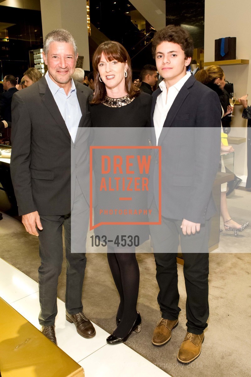Peter Soros, Allison Speer, Simon Soros, Gucci and GQ cocktail party to benefit BUILD, US, October 30th, 2014, Photo #103-4530 Peter Soros, Allison Speer, Simon Soros, Photo #103-4530