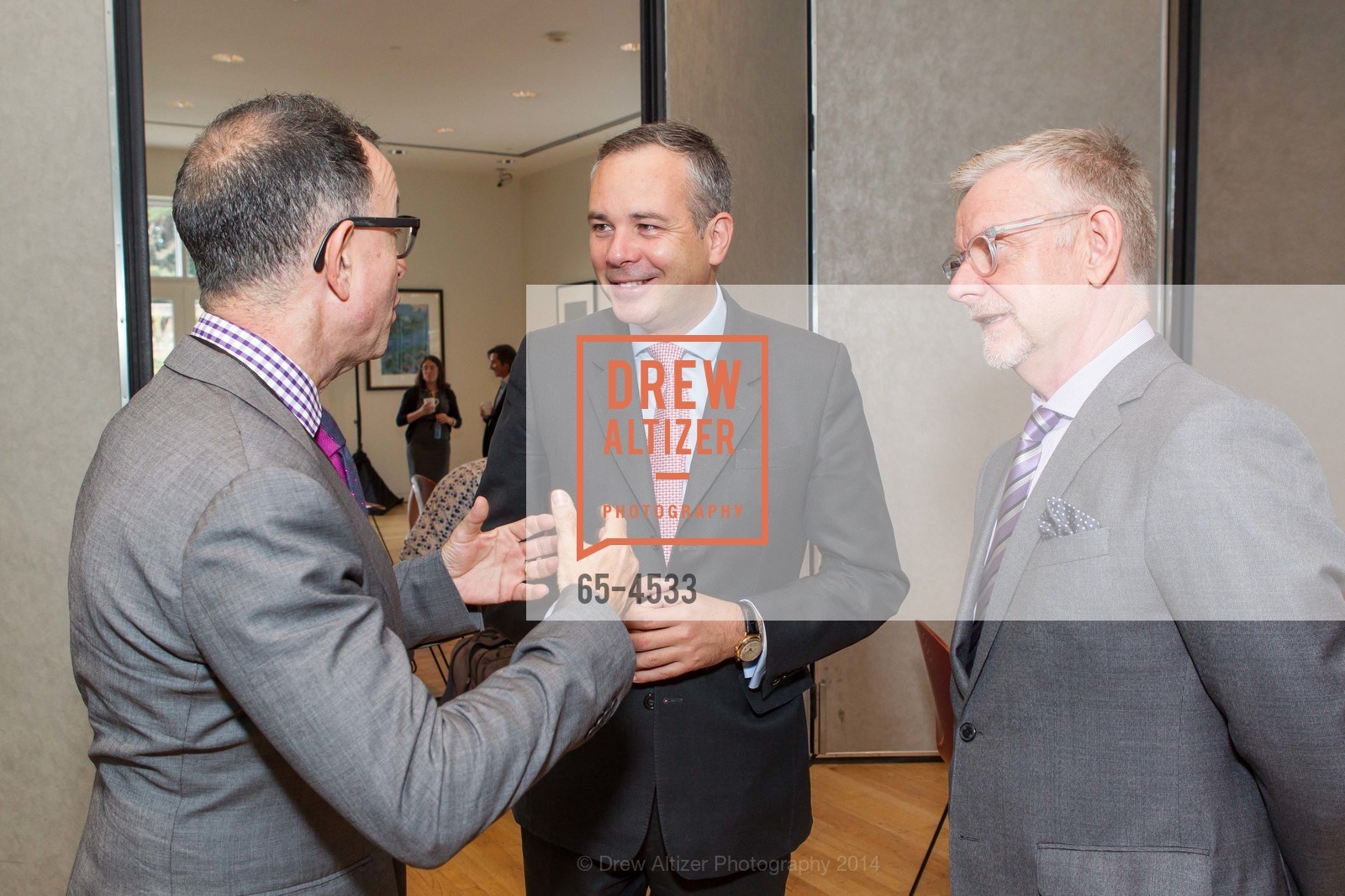Colin Bailey, Thierry Morel, Martin Chapman, Houghton Hall: Portrait of an English Country House Press Preview, US, October 17th, 2014, Photo #65-4533 Colin Bailey, Thierry Morel, Martin Chapman, Photo #65-4533
