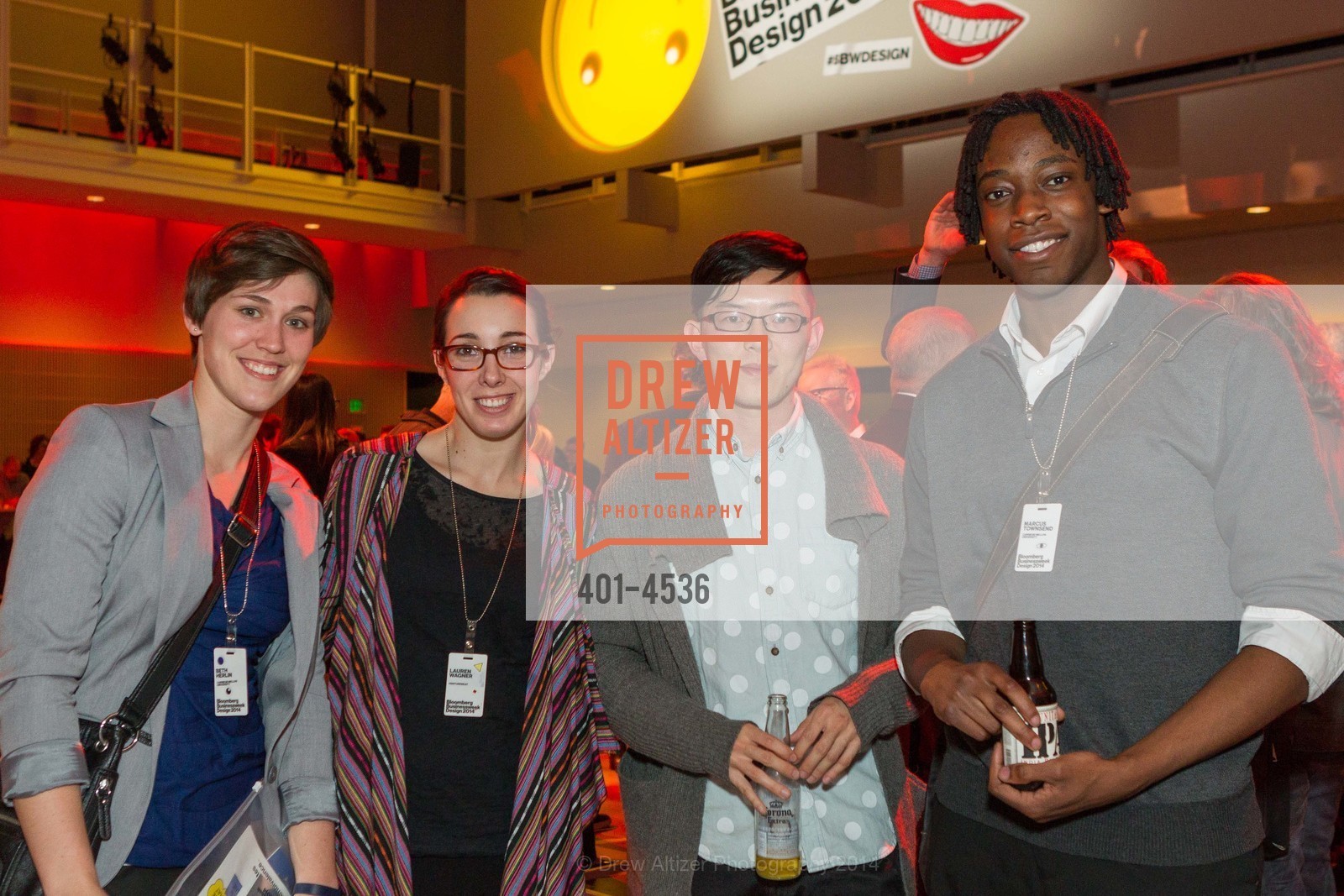 Beth Herlin, Lauren Wagner, Sha Hwang, Marcus Townsend, BLOOMBERG Businessweek Design 2014, US, March 10th, 2014, Photo #401-4536 Beth Herlin, Lauren Wagner, Sha Hwang, Marcus Townsend, Photo #401-4536