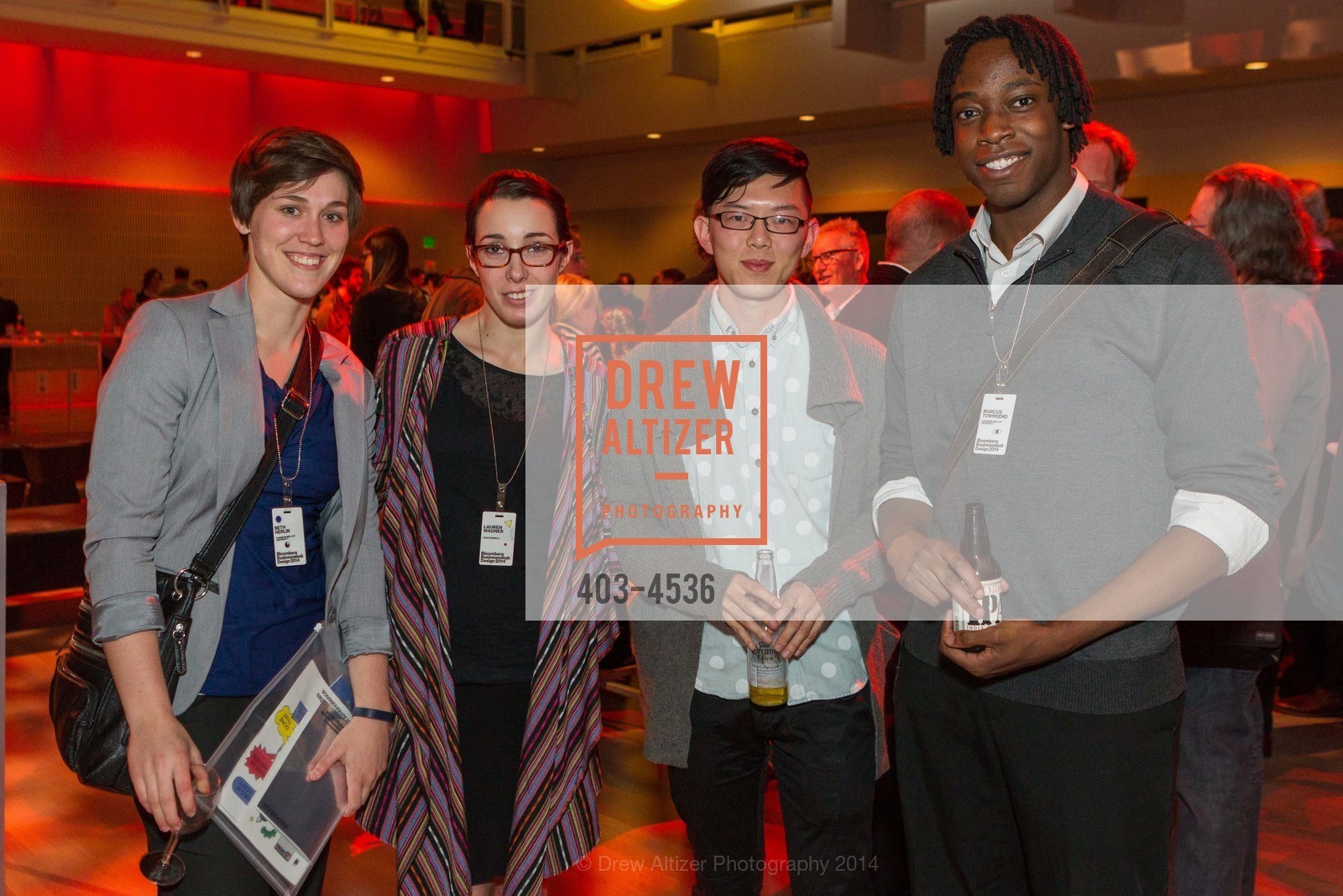 Beth Herlin, Lauren Wagner, Sha Hwang, Marcus Townsend, BLOOMBERG Businessweek Design 2014, US, March 10th, 2014, Photo #403-4536 Beth Herlin, Lauren Wagner, Sha Hwang, Marcus Townsend, Photo #403-4536