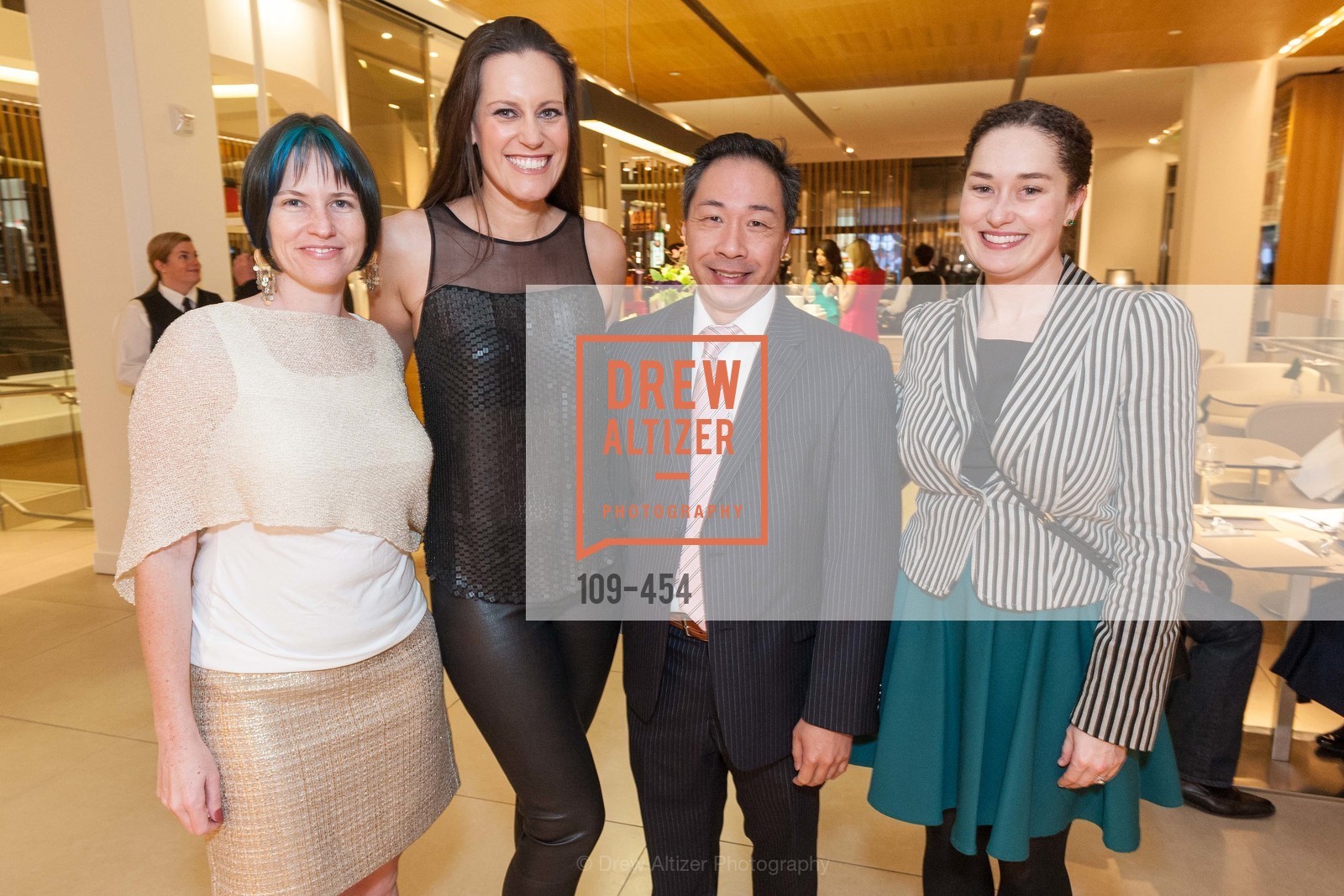 Joanna Winter, Ashley Tudor, Wilson Yan, Bridget Dixon, 2014 SAN FRANCISCO BALLET ENCORE! Kick-Off Party, US. Nespresso Boutique Bar, 90 Grant Avenue, January 7th, 2014,Drew Altizer, Drew Altizer Photography, full-service event agency, private events, San Francisco photographer, photographer California