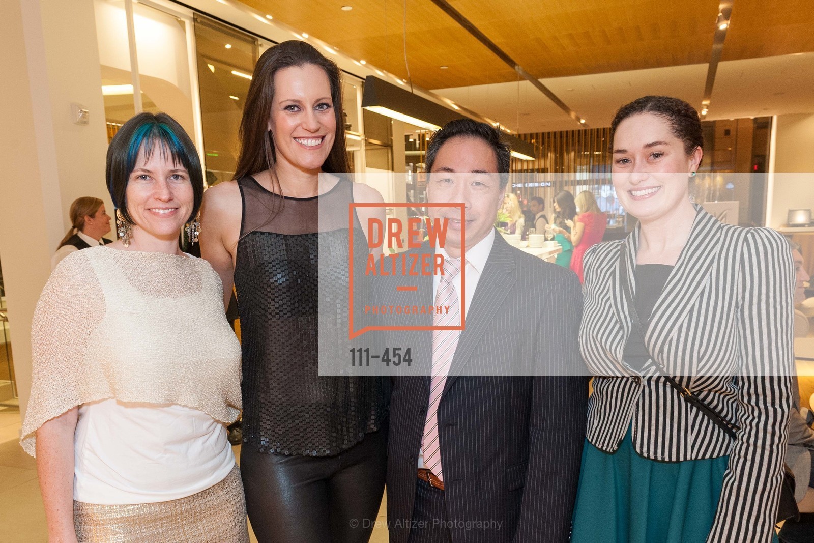 Joanna Winter, Ashley Tudor, Wilson Yan, Bridget Dixon, 2014 SAN FRANCISCO BALLET ENCORE! Kick-Off Party, US. Nespresso Boutique Bar, 90 Grant Avenue, January 7th, 2014,Drew Altizer, Drew Altizer Photography, full-service agency, private events, San Francisco photographer, photographer california