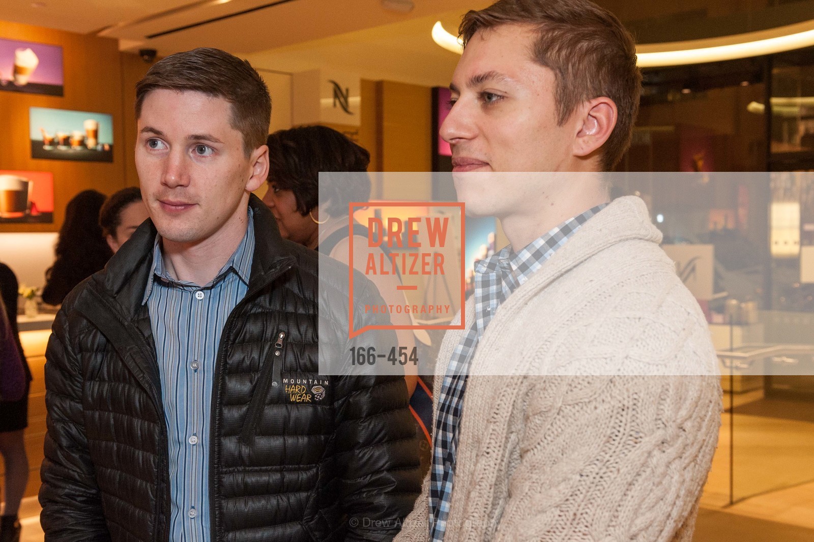 Jeremy Kiefner, Aaron Perlstein, 2014 SAN FRANCISCO BALLET ENCORE! Kick-Off Party, US. Nespresso Boutique Bar, 90 Grant Avenue, January 7th, 2014,Drew Altizer, Drew Altizer Photography, full-service agency, private events, San Francisco photographer, photographer california