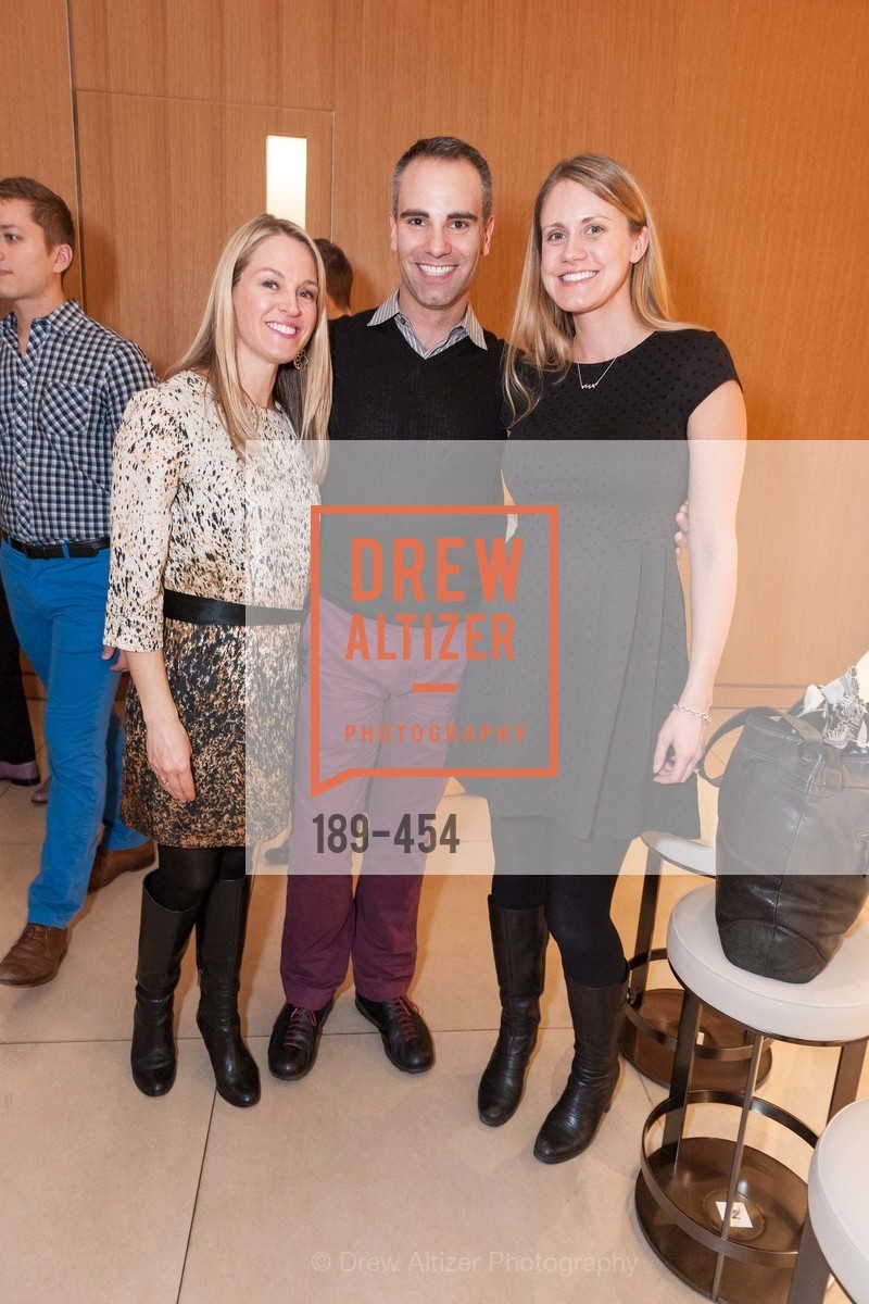Julia Nottebohm, Darren Anderson, Ingrid Roman, 2014 SAN FRANCISCO BALLET ENCORE! Kick-Off Party, US. Nespresso Boutique Bar, 90 Grant Avenue, January 7th, 2014,Drew Altizer, Drew Altizer Photography, full-service agency, private events, San Francisco photographer, photographer california
