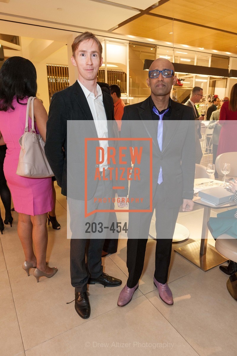 Carl Cronan, Sunil Sharina, 2014 SAN FRANCISCO BALLET ENCORE! Kick-Off Party, US. Nespresso Boutique Bar, 90 Grant Avenue, January 7th, 2014,Drew Altizer, Drew Altizer Photography, full-service agency, private events, San Francisco photographer, photographer california