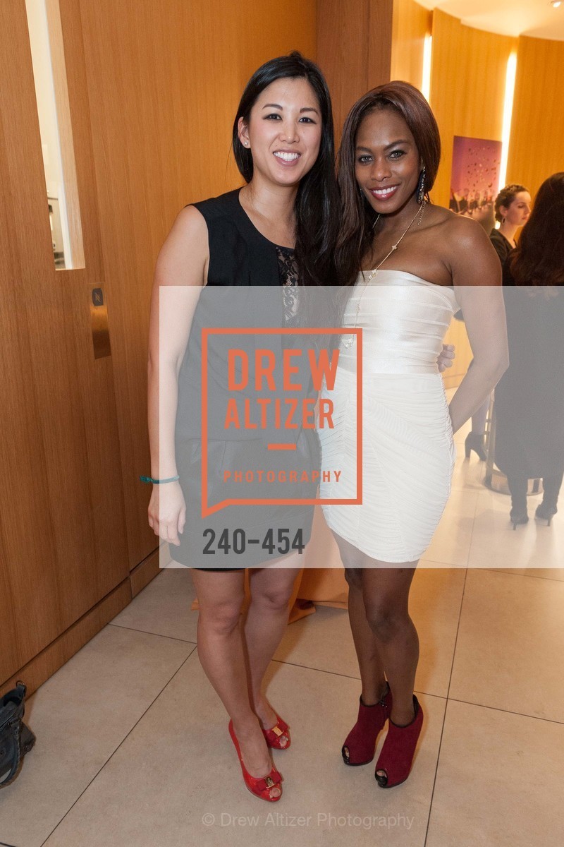 Emily Hu, Vanessa Jean Baptiste, 2014 SAN FRANCISCO BALLET ENCORE! Kick-Off Party, US. Nespresso Boutique Bar, 90 Grant Avenue, January 7th, 2014,Drew Altizer, Drew Altizer Photography, full-service agency, private events, San Francisco photographer, photographer california