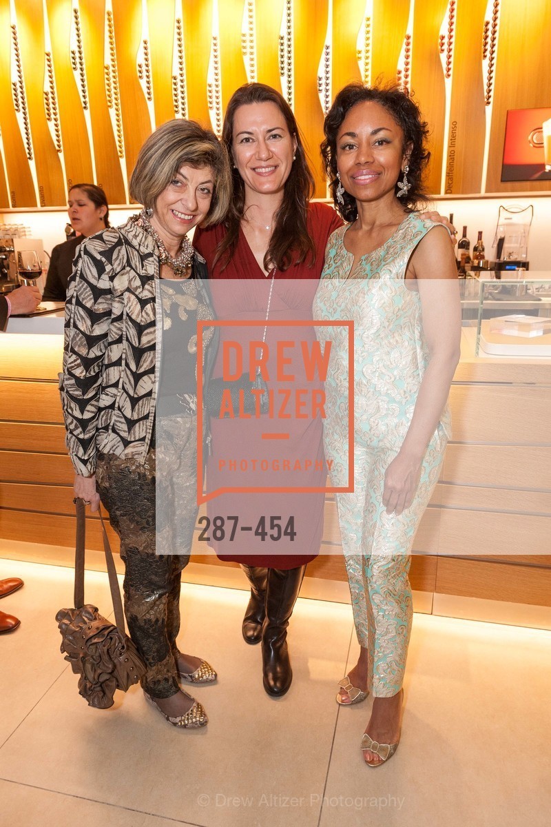 Ludmila Eggleton, Zumra Maner, Tanya Powell, 2014 SAN FRANCISCO BALLET ENCORE! Kick-Off Party, US. Nespresso Boutique Bar, 90 Grant Avenue, January 7th, 2014,Drew Altizer, Drew Altizer Photography, full-service agency, private events, San Francisco photographer, photographer california
