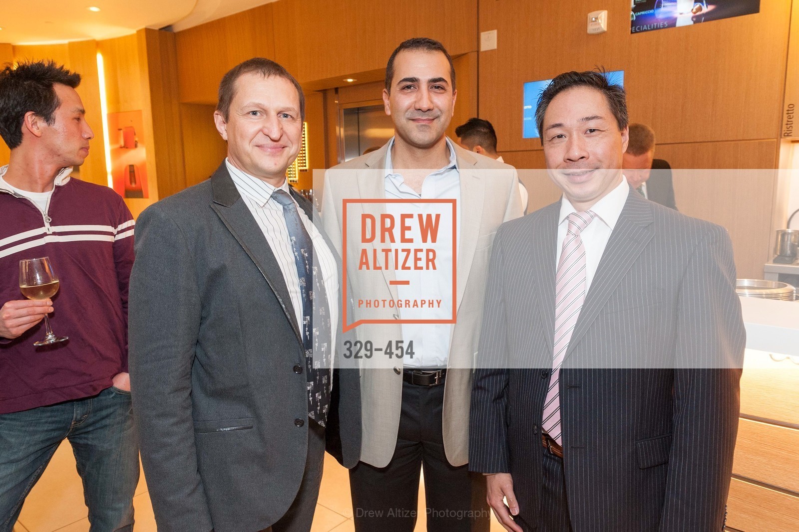 Oscar Do, Kemal Kara, Wilson Yan, 2014 SAN FRANCISCO BALLET ENCORE! Kick-Off Party, US. Nespresso Boutique Bar, 90 Grant Avenue, January 7th, 2014,Drew Altizer, Drew Altizer Photography, full-service agency, private events, San Francisco photographer, photographer california