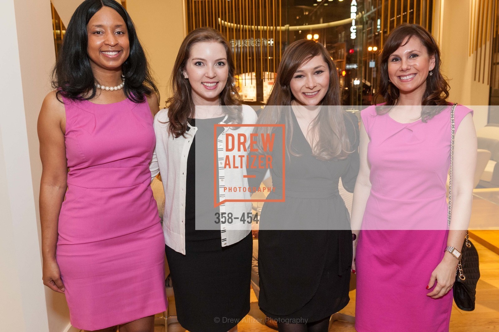 Britt Eason, Emily Fulmer, Liz Garcia, Shelly Wolf, 2014 SAN FRANCISCO BALLET ENCORE! Kick-Off Party, US. Nespresso Boutique Bar, 90 Grant Avenue, January 7th, 2014,Drew Altizer, Drew Altizer Photography, full-service agency, private events, San Francisco photographer, photographer california