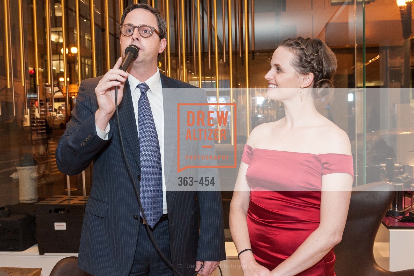 Alyson Blume, Justin Bank, 2014 SAN FRANCISCO BALLET ENCORE! Kick-Off Party, US. Nespresso Boutique Bar, 90 Grant Avenue, January 7th, 2014,Drew Altizer, Drew Altizer Photography, full-service event agency, private events, San Francisco photographer, photographer California