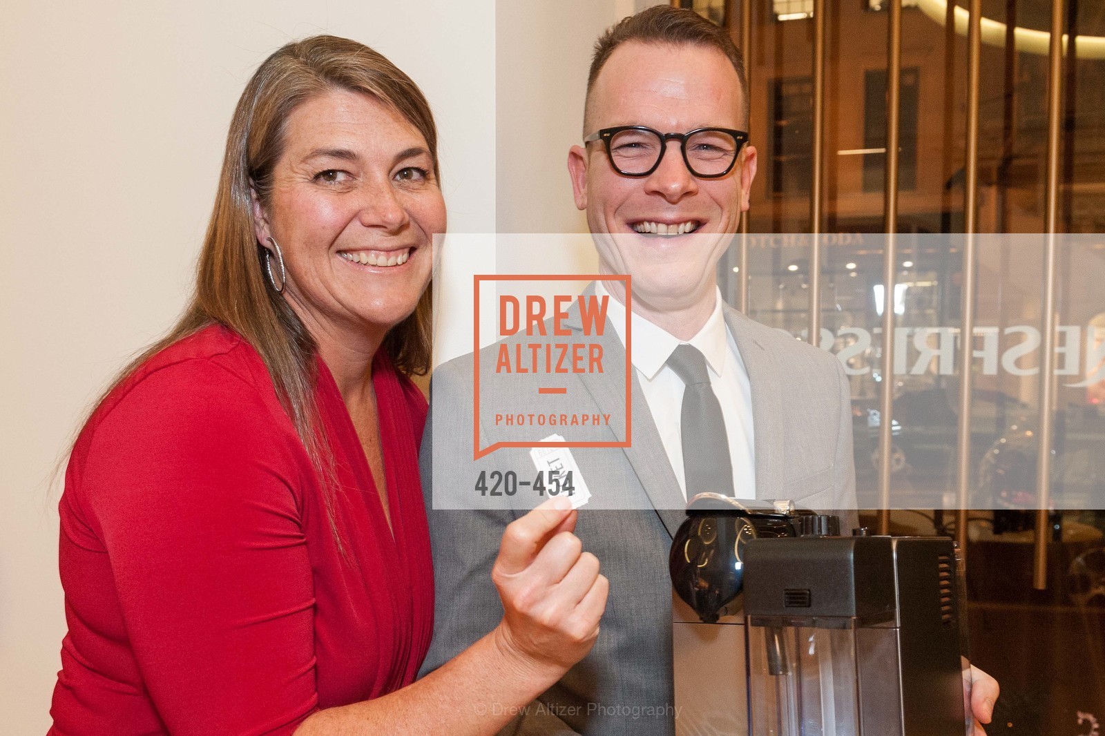 Tina Meyers, Benjamin Thompson, 2014 SAN FRANCISCO BALLET ENCORE! Kick-Off Party, US. Nespresso Boutique Bar, 90 Grant Avenue, January 7th, 2014,Drew Altizer, Drew Altizer Photography, full-service agency, private events, San Francisco photographer, photographer california