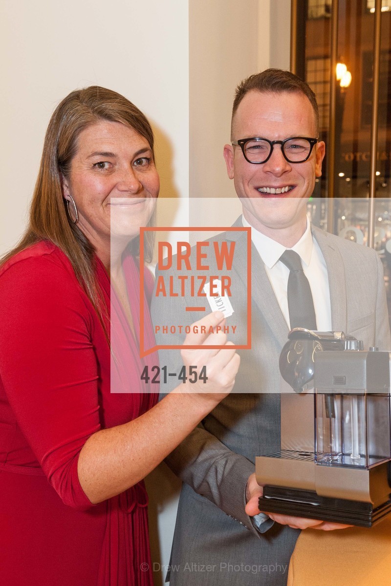 Tina Meyers, Benjamin Thompson, 2014 SAN FRANCISCO BALLET ENCORE! Kick-Off Party, US. Nespresso Boutique Bar, 90 Grant Avenue, January 7th, 2014,Drew Altizer, Drew Altizer Photography, full-service agency, private events, San Francisco photographer, photographer california