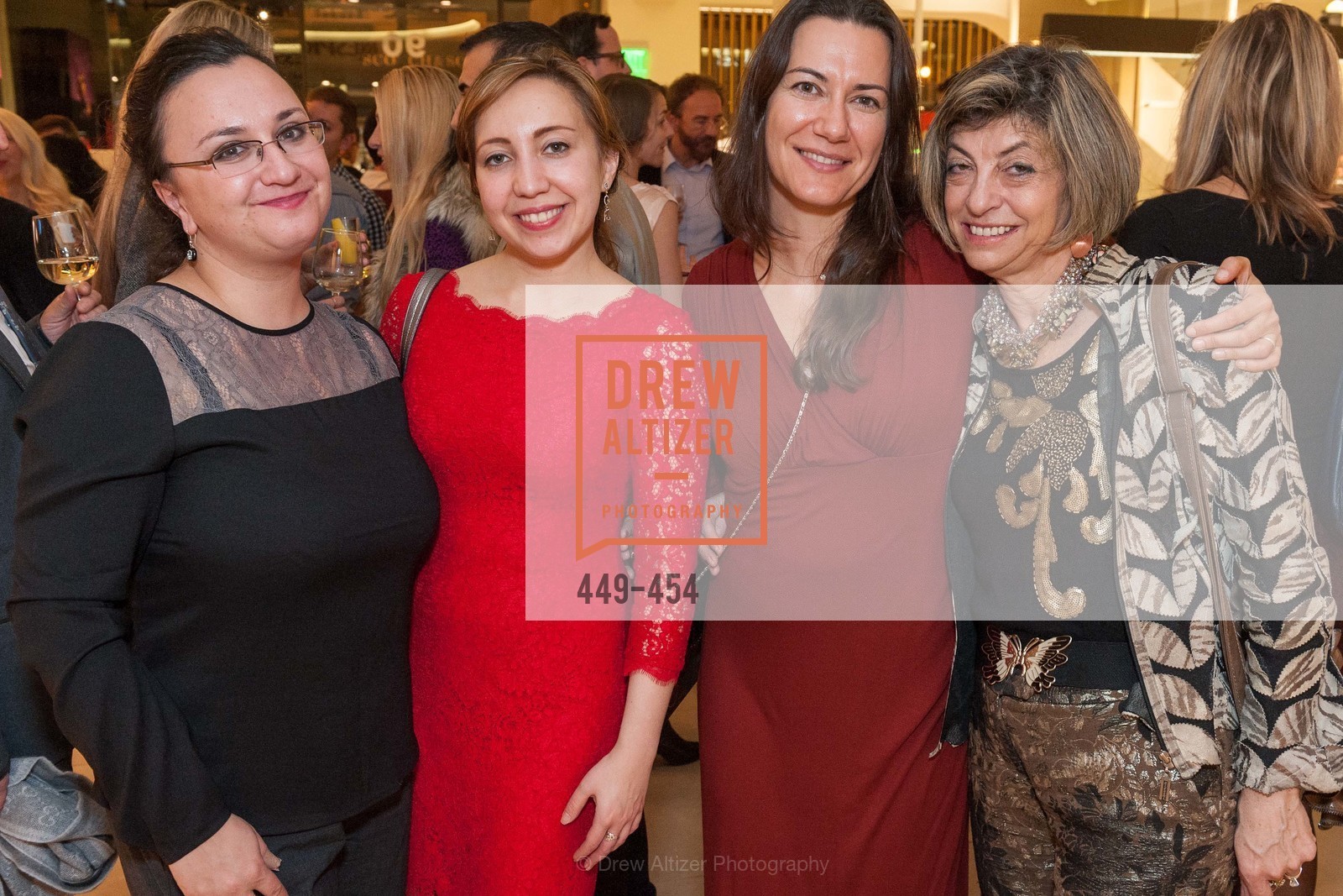 Maria Gertsvolf, Marina Regan, Zumra Maner, Ludmila Eggleton, 2014 SAN FRANCISCO BALLET ENCORE! Kick-Off Party, US. Nespresso Boutique Bar, 90 Grant Avenue, January 7th, 2014,Drew Altizer, Drew Altizer Photography, full-service agency, private events, San Francisco photographer, photographer california