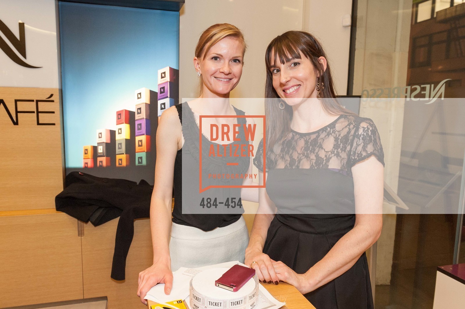 Greer Goings, April Johnston, 2014 SAN FRANCISCO BALLET ENCORE! Kick-Off Party, US. Nespresso Boutique Bar, 90 Grant Avenue, January 7th, 2014,Drew Altizer, Drew Altizer Photography, full-service agency, private events, San Francisco photographer, photographer california