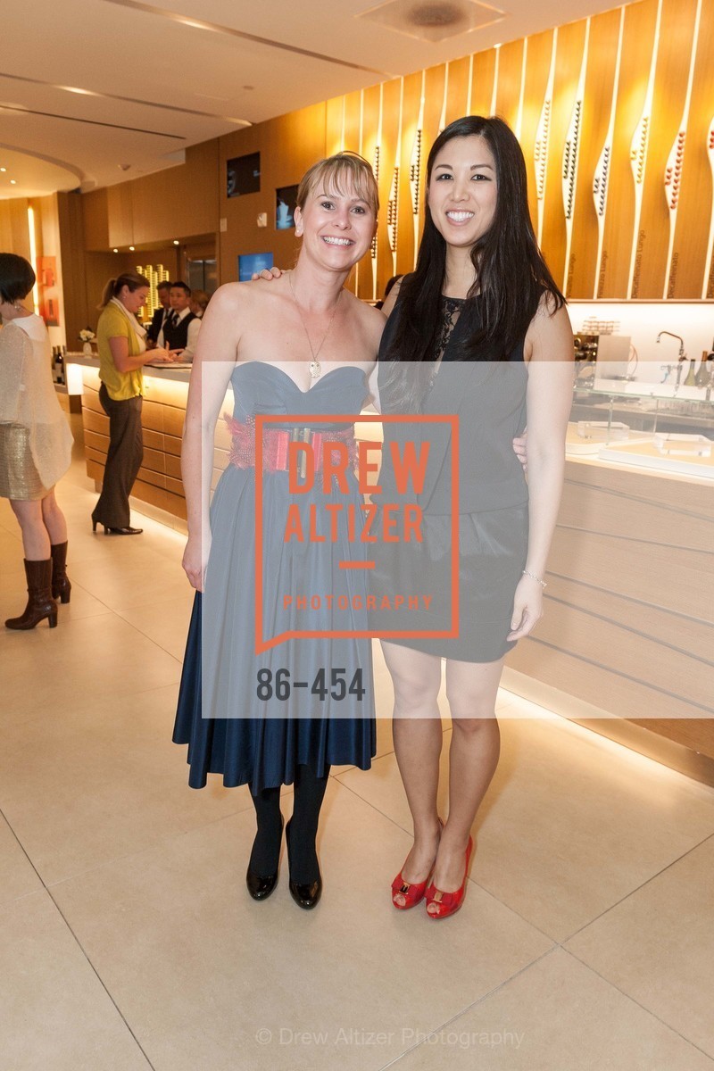 Kelly Cramer, Emily Hu, 2014 SAN FRANCISCO BALLET ENCORE! Kick-Off Party, US. Nespresso Boutique Bar, 90 Grant Avenue, January 7th, 2014,Drew Altizer, Drew Altizer Photography, full-service event agency, private events, San Francisco photographer, photographer California
