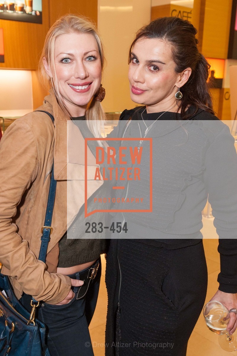Lana Dobbs, Maya Gervis, 2014 SAN FRANCISCO BALLET ENCORE! Kick-Off Party, US. Nespresso Boutique Bar, 90 Grant Avenue, January 7th, 2014,Drew Altizer, Drew Altizer Photography, full-service event agency, private events, San Francisco photographer, photographer California