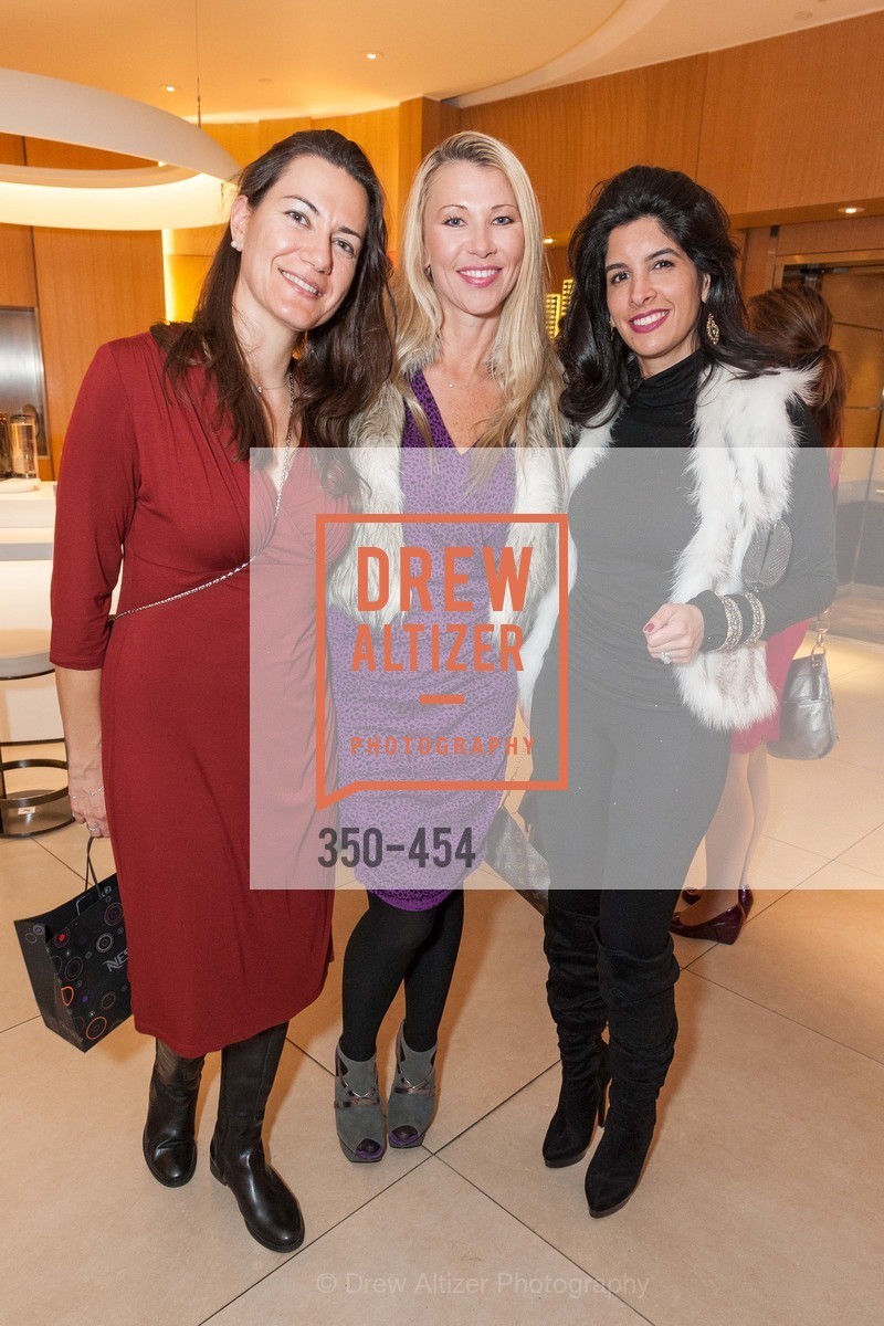 Zumra Maner, Lena Gikkas, Veronica Rivas Tramontozzi, 2014 SAN FRANCISCO BALLET ENCORE! Kick-Off Party, US. Nespresso Boutique Bar, 90 Grant Avenue, January 7th, 2014,Drew Altizer, Drew Altizer Photography, full-service agency, private events, San Francisco photographer, photographer california