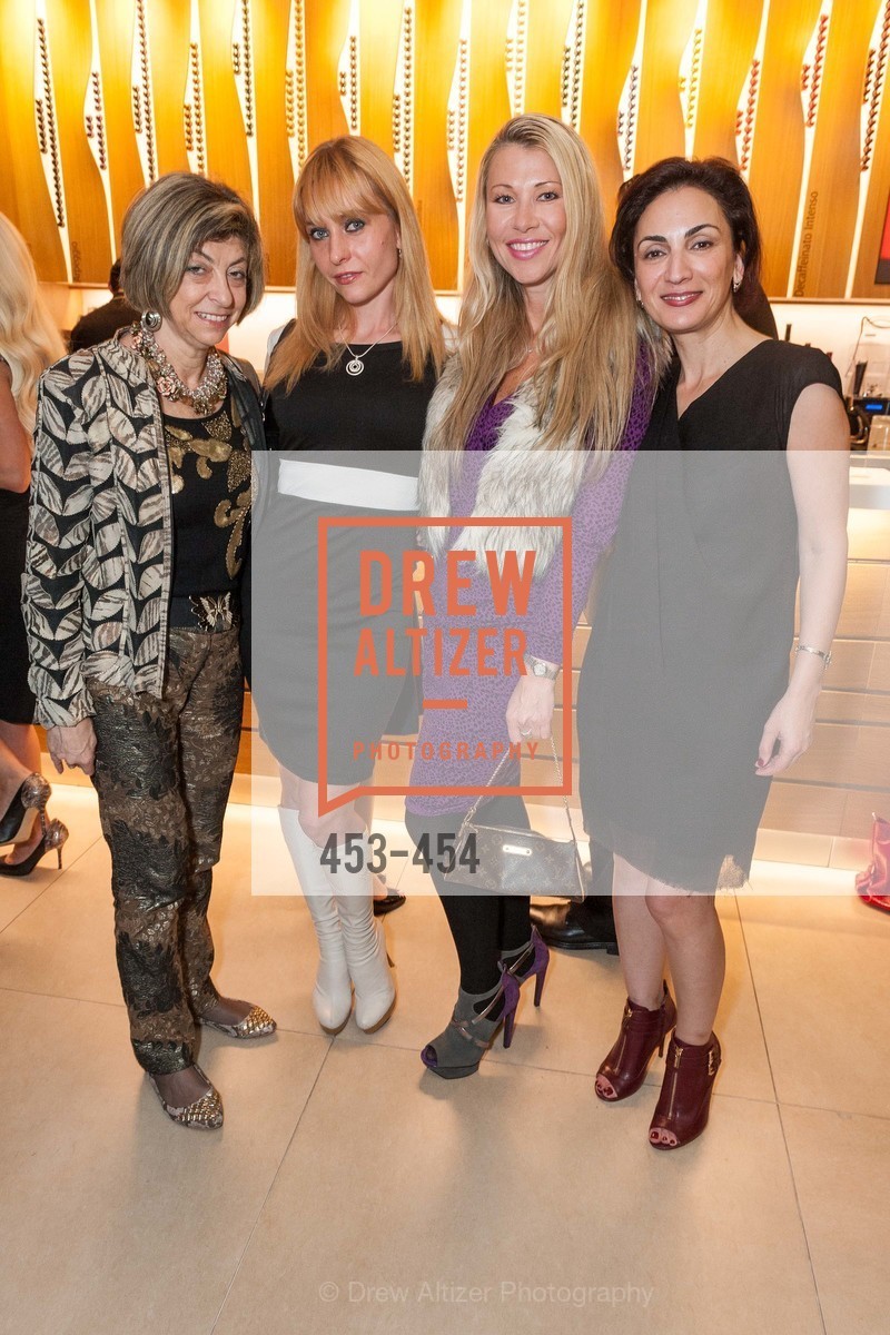 Ludmila Eggleton, Irina Kondratenko, Lena Gikkas, Irina Bragin, 2014 SAN FRANCISCO BALLET ENCORE! Kick-Off Party, US. Nespresso Boutique Bar, 90 Grant Avenue, January 7th, 2014,Drew Altizer, Drew Altizer Photography, full-service agency, private events, San Francisco photographer, photographer california