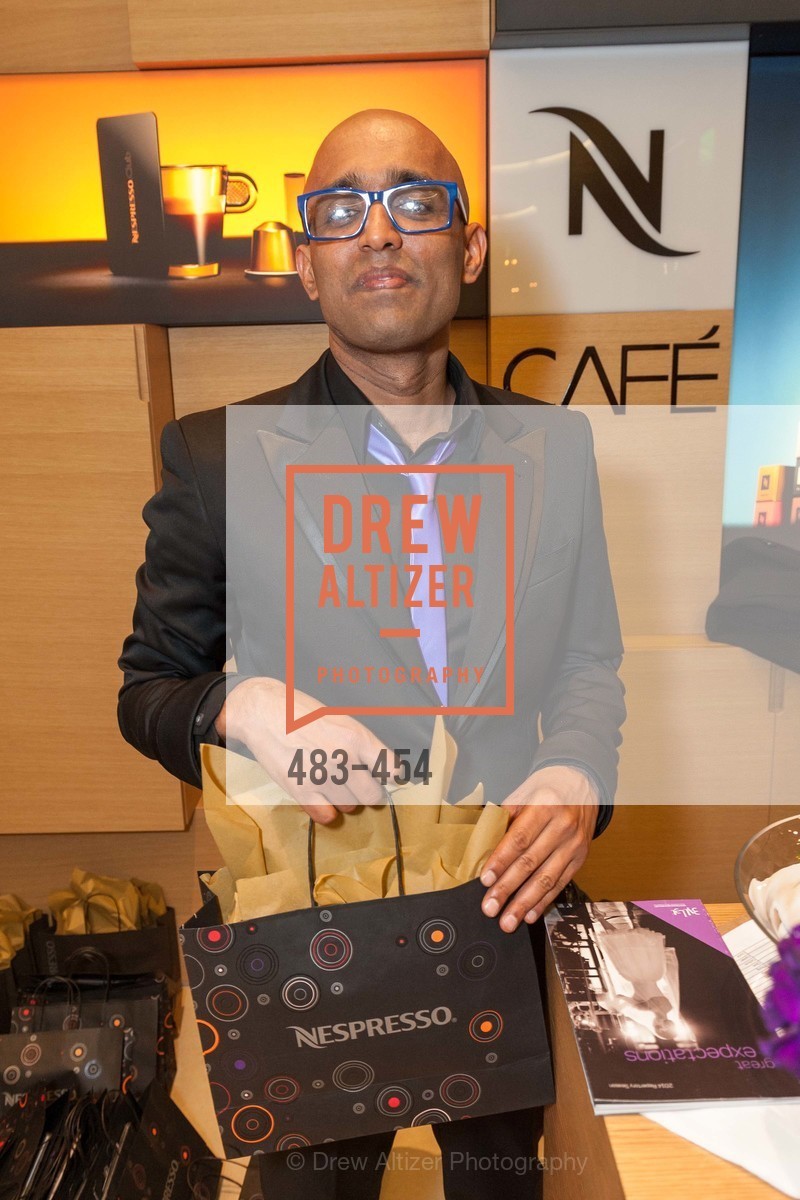 Sunil Sharina, 2014 SAN FRANCISCO BALLET ENCORE! Kick-Off Party, US. Nespresso Boutique Bar, 90 Grant Avenue, January 7th, 2014,Drew Altizer, Drew Altizer Photography, full-service agency, private events, San Francisco photographer, photographer california