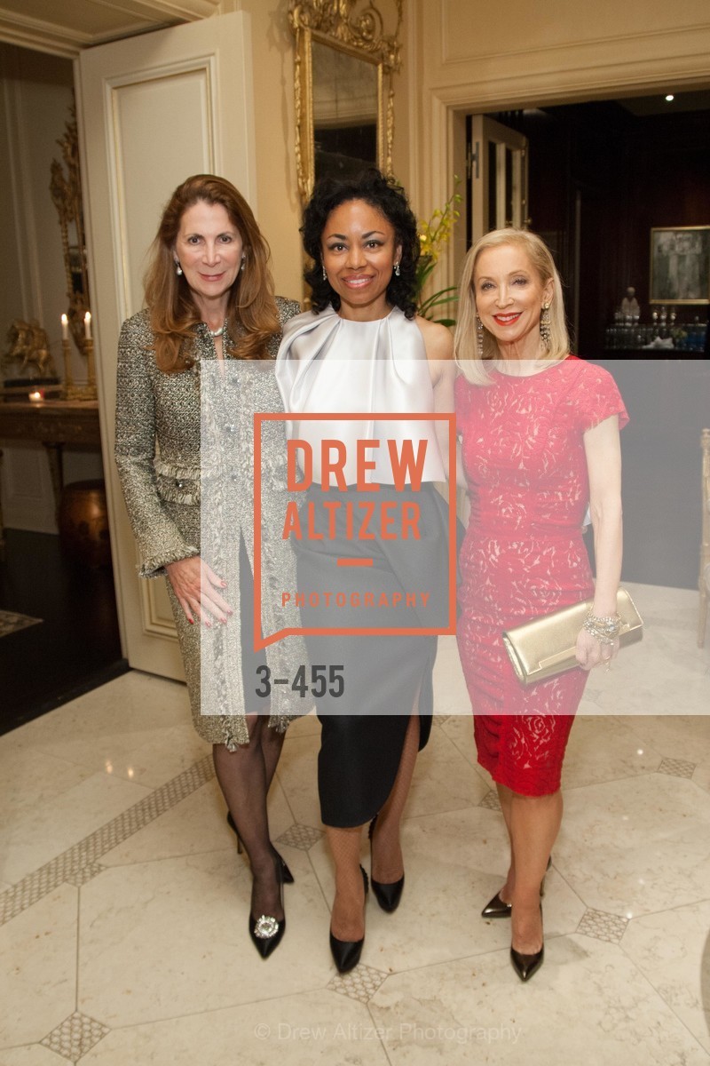 Patricia Ferrin Loucks, Tanya Powell, Shelley Gordon, SAN FRANCISCO BALLET Grand Benefactors Reception, US. US, January 8th, 2014,Drew Altizer, Drew Altizer Photography, full-service agency, private events, San Francisco photographer, photographer california