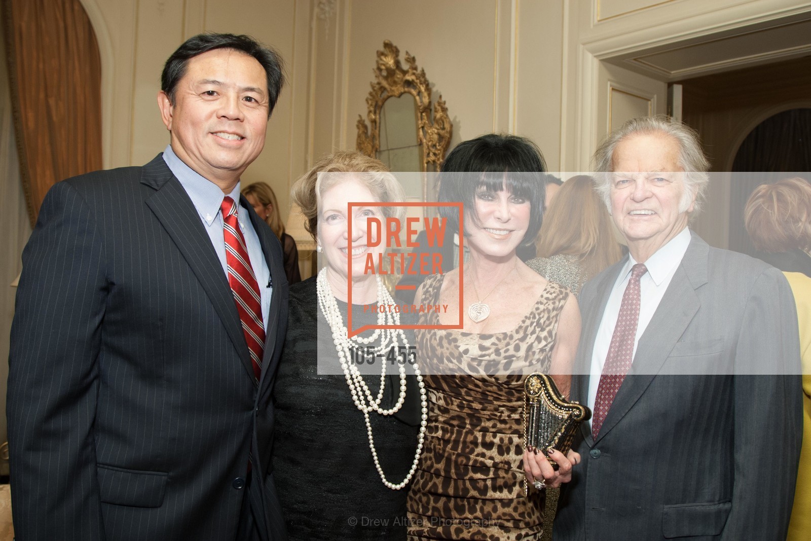 Darryl Woo, Celeste Woo, Marilyn Cabak, Michael Cabak, SAN FRANCISCO BALLET Grand Benefactors Reception, US. US, January 8th, 2014,Drew Altizer, Drew Altizer Photography, full-service agency, private events, San Francisco photographer, photographer california