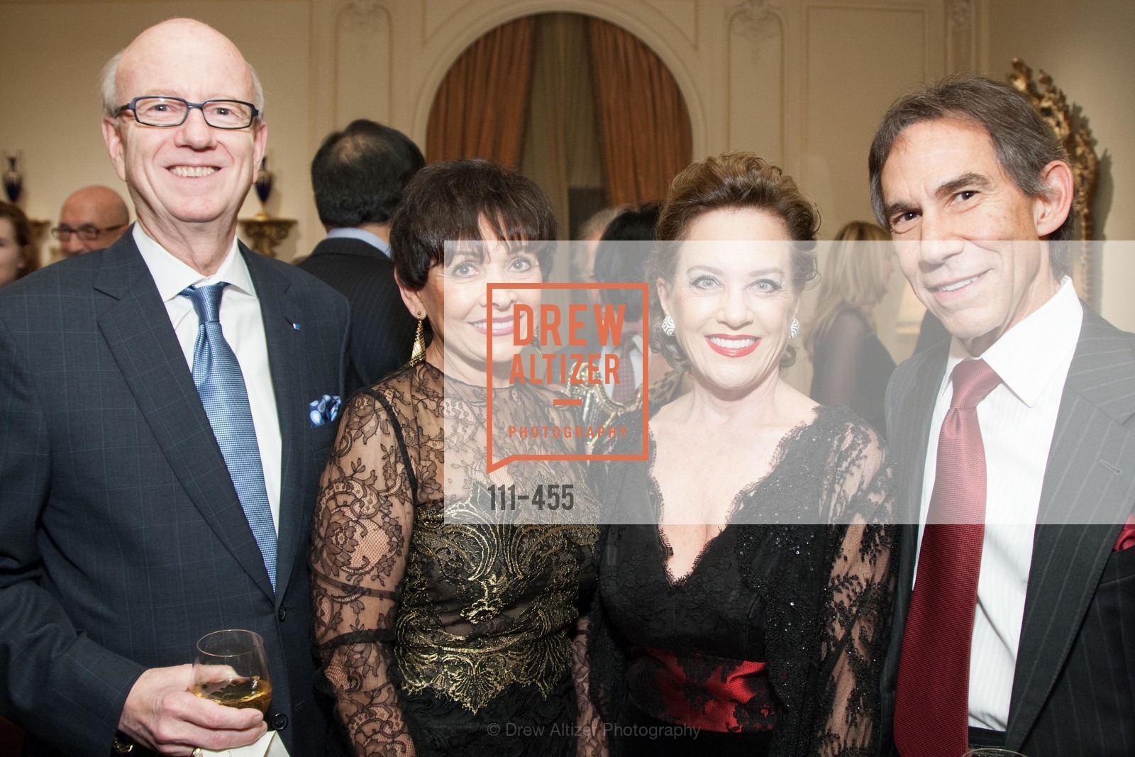 Tom Horn, Marti McMahon Diamond, Robin Collins, Stephen Diamond, SAN FRANCISCO BALLET Grand Benefactors Reception, US. US, January 8th, 2014,Drew Altizer, Drew Altizer Photography, full-service agency, private events, San Francisco photographer, photographer california