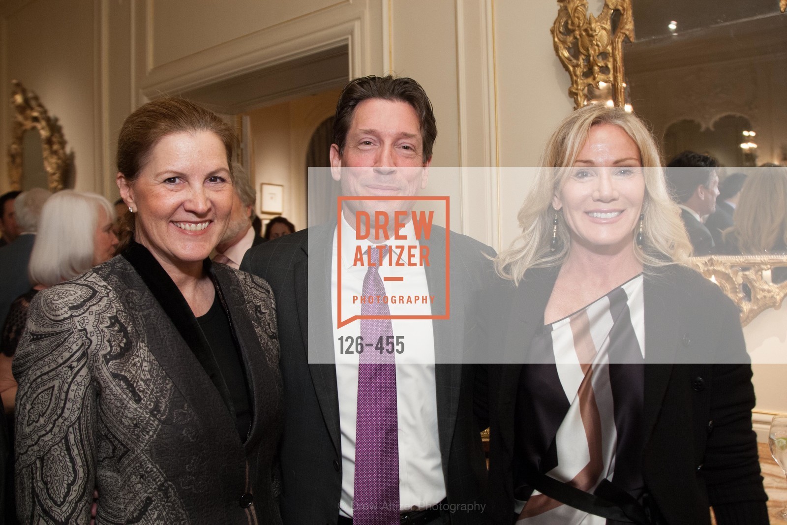Jackie Erdman, Bill Yelle, Rosemary Baker, SAN FRANCISCO BALLET Grand Benefactors Reception, US. US, January 8th, 2014