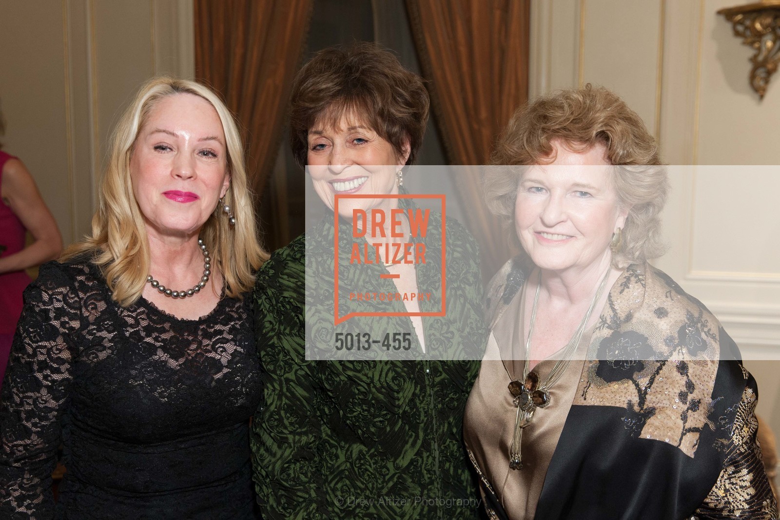 Mary Heylin, Suzanne Thornton, Rene Hollins, SAN FRANCISCO BALLET Grand Benefactors Reception, US. US, January 8th, 2014,Drew Altizer, Drew Altizer Photography, full-service agency, private events, San Francisco photographer, photographer california