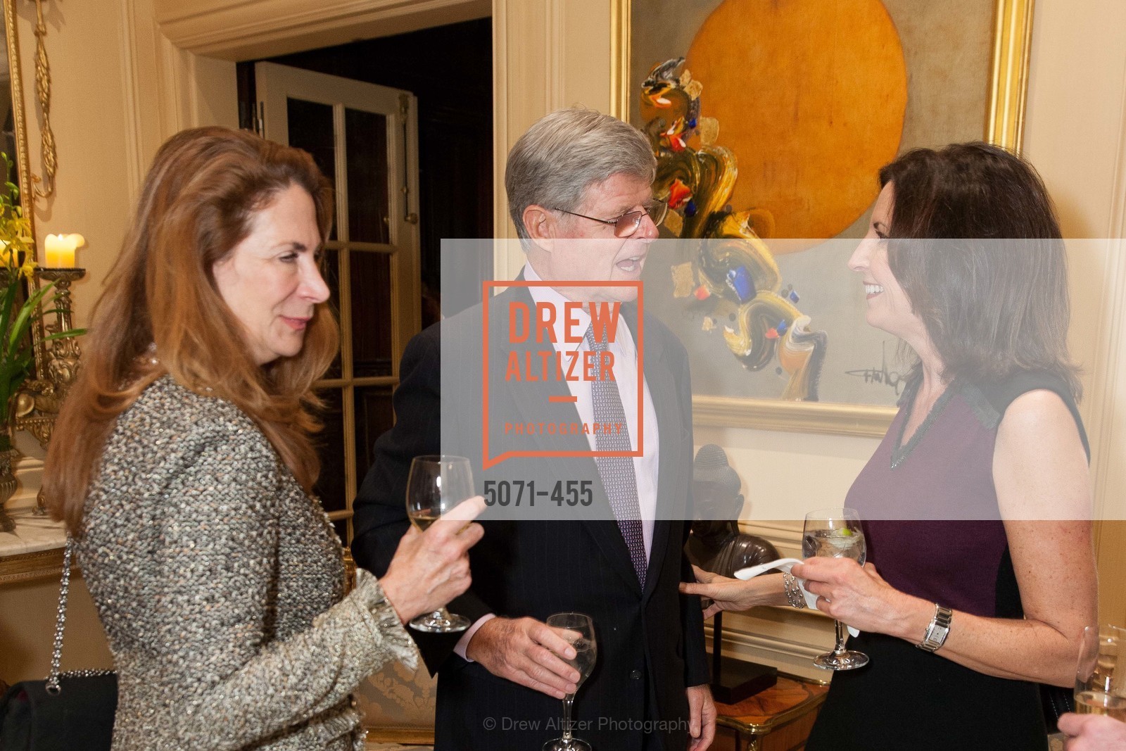 Patricia Ferrin Loucks, Richard Barker, Karen Bergman, SAN FRANCISCO BALLET Grand Benefactors Reception, US. US, January 8th, 2014,Drew Altizer, Drew Altizer Photography, full-service agency, private events, San Francisco photographer, photographer california