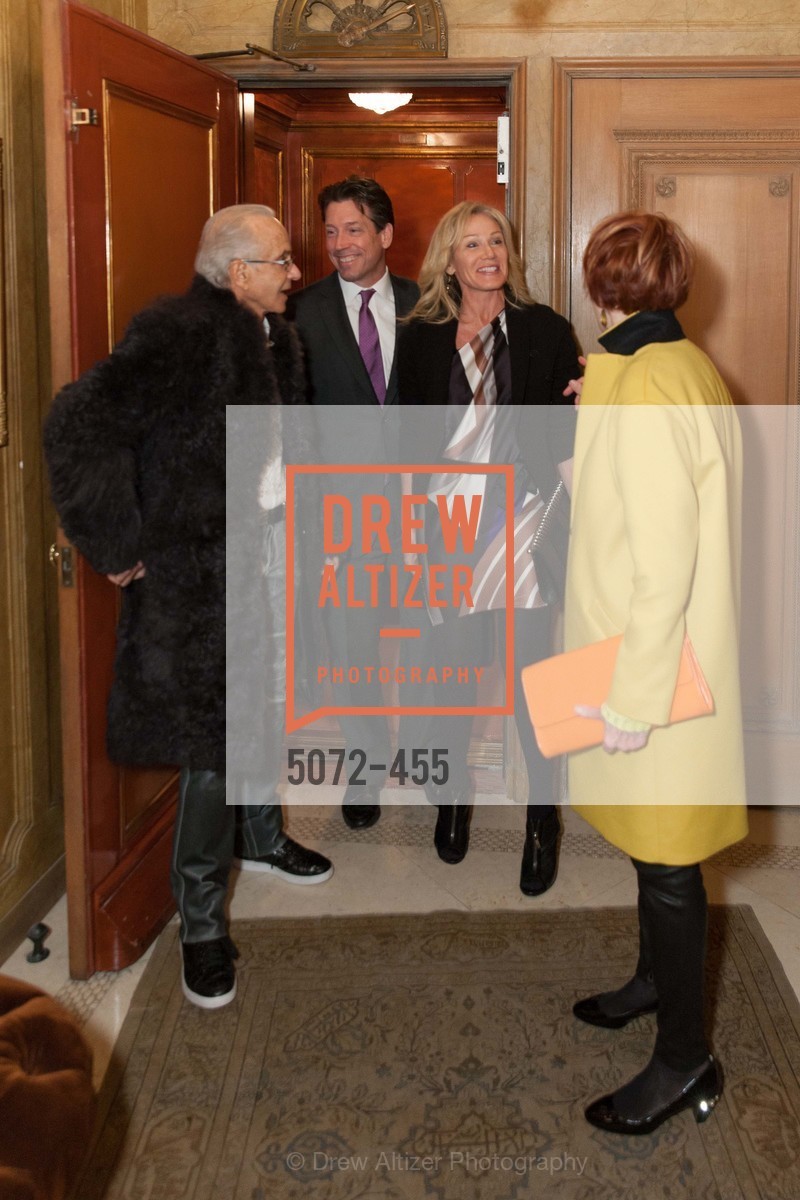 Norman Stone, Rosemary Baker, Bill Yelle, Norah Stone, SAN FRANCISCO BALLET Grand Benefactors Reception, US. US, January 8th, 2014,Drew Altizer, Drew Altizer Photography, full-service agency, private events, San Francisco photographer, photographer california