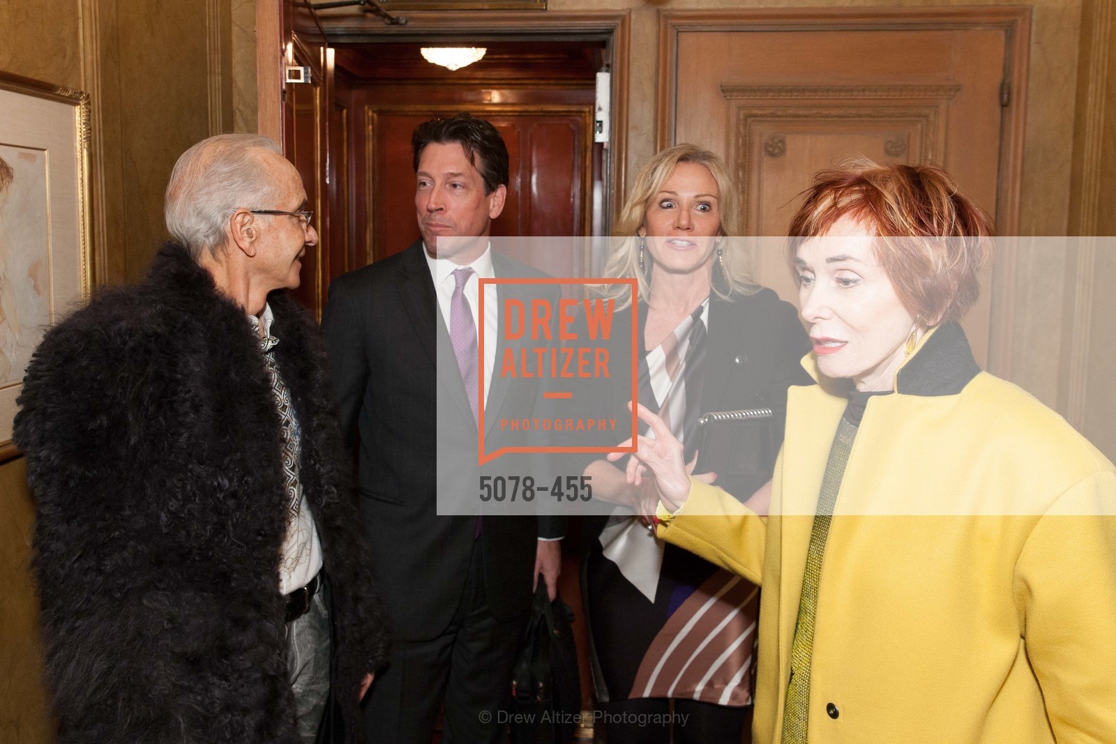 Norman Stone, Rosemary Baker, Bill Yelle, Norah Stone, SAN FRANCISCO BALLET Grand Benefactors Reception, US. US, January 8th, 2014,Drew Altizer, Drew Altizer Photography, full-service agency, private events, San Francisco photographer, photographer california