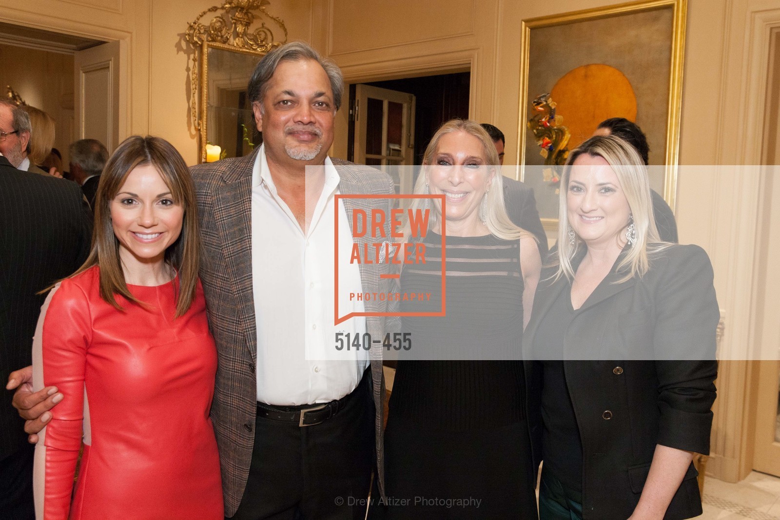 Monica Mazzei, Asim Abdullah, Betsy Linder, Jennifer Margolin, SAN FRANCISCO BALLET Grand Benefactors Reception, US. US, January 8th, 2014,Drew Altizer, Drew Altizer Photography, full-service agency, private events, San Francisco photographer, photographer california