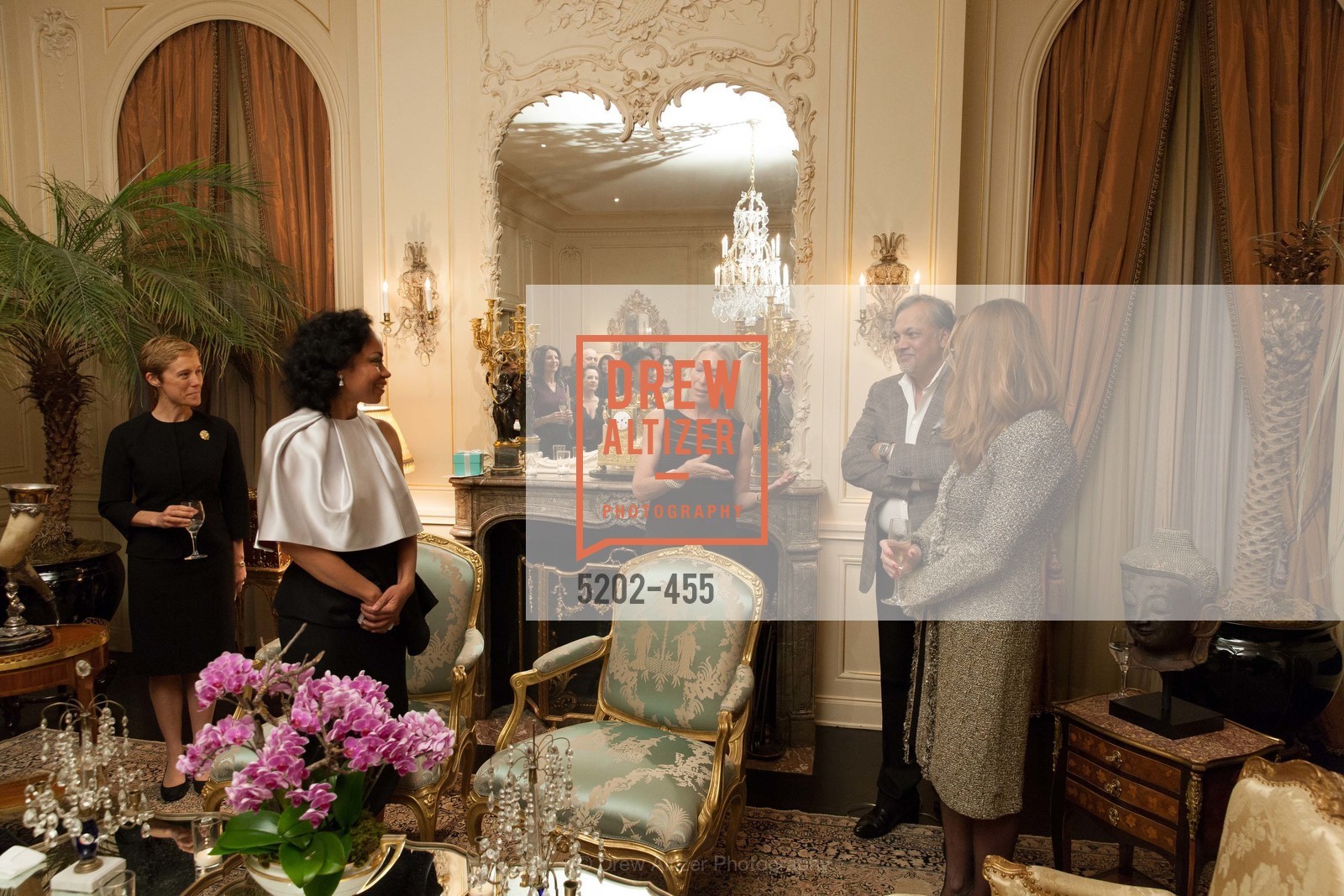 Larissa Roesch, Tanya Powell, Betsy Linder, Asim Abdullah, Patricia Ferrin Loucks, SAN FRANCISCO BALLET Grand Benefactors Reception, US. US, January 8th, 2014,Drew Altizer, Drew Altizer Photography, full-service agency, private events, San Francisco photographer, photographer california