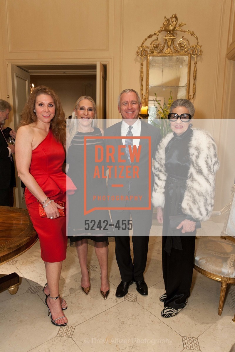 Debra Leylegian, Betsy Linder, Glenn McCoy, Joy Venturini Bianchi, SAN FRANCISCO BALLET Grand Benefactors Reception, US. US, January 8th, 2014,Drew Altizer, Drew Altizer Photography, full-service agency, private events, San Francisco photographer, photographer california
