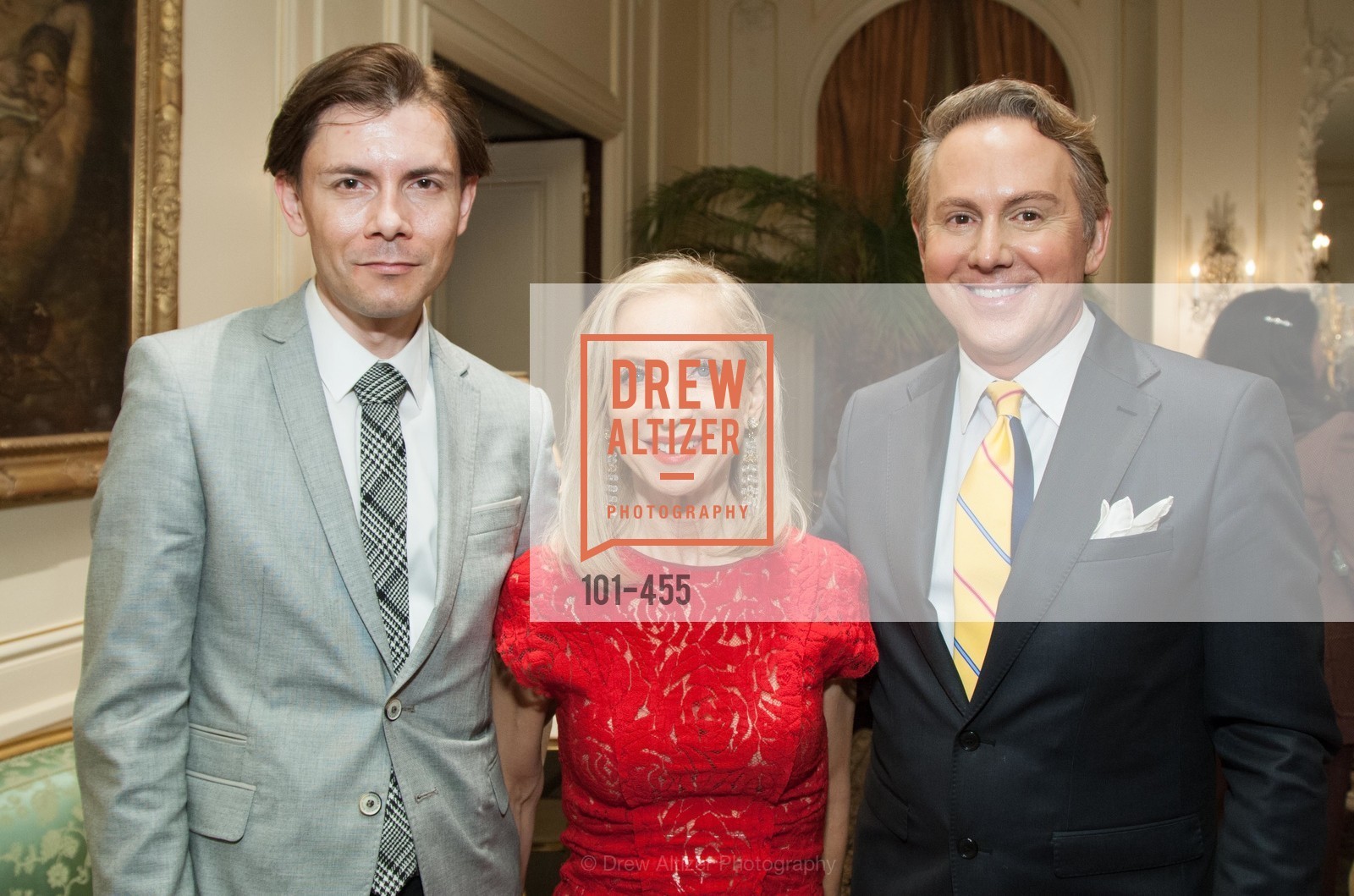 Damion Matthews, Shelley Gordon, Joel Goodrich, SAN FRANCISCO BALLET Grand Benefactors Reception, US. US, January 8th, 2014,Drew Altizer, Drew Altizer Photography, full-service agency, private events, San Francisco photographer, photographer california