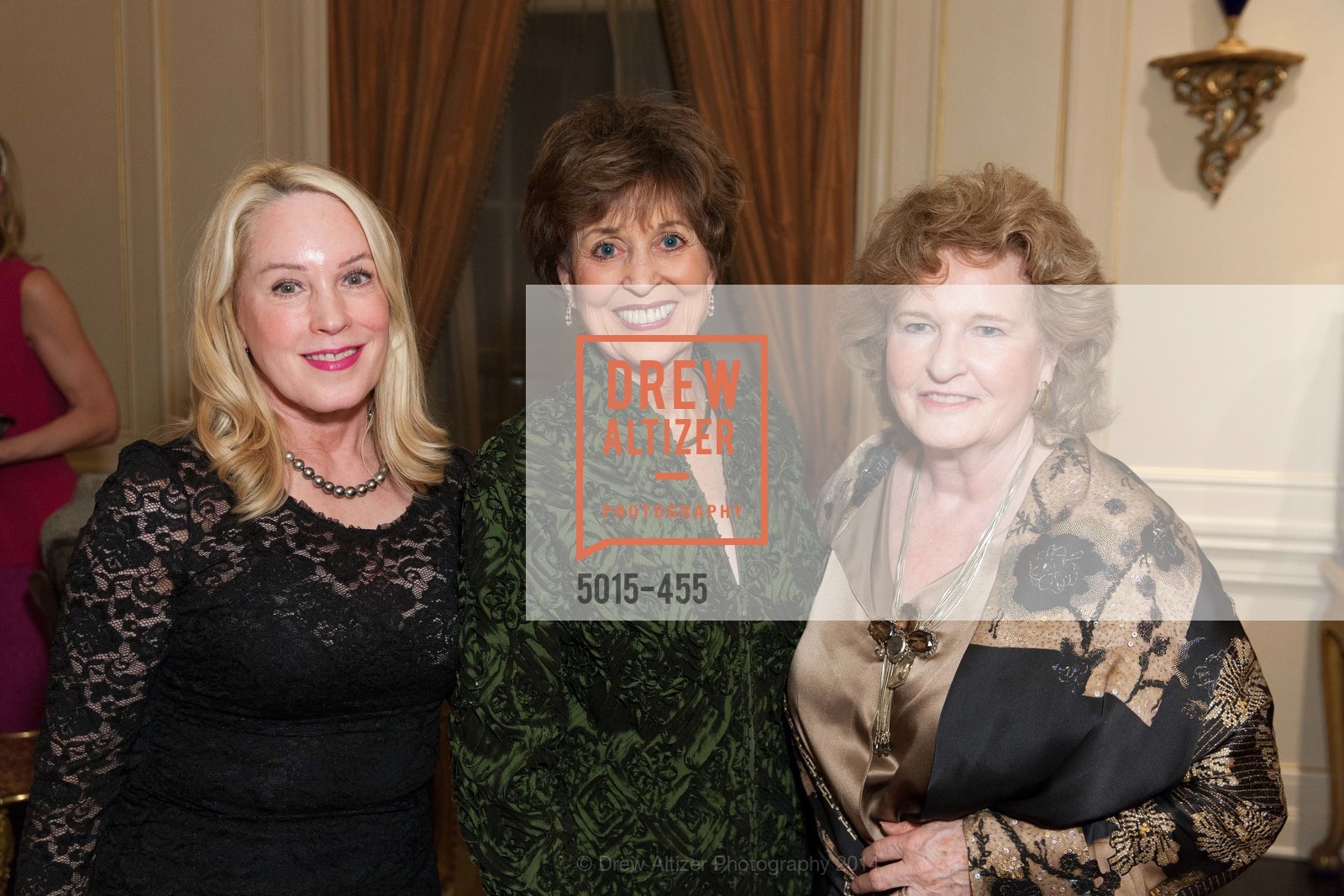 Mary Heylin, Suzanne Thornton, Rene Hollins, SAN FRANCISCO BALLET Grand Benefactors Reception, US. US, January 8th, 2014,Drew Altizer, Drew Altizer Photography, full-service agency, private events, San Francisco photographer, photographer california