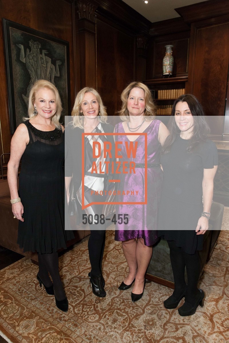 Claire Kostic, Rosemary Baker, Ann Baer, Deborah Taylor, SAN FRANCISCO BALLET Grand Benefactors Reception, US. US, January 8th, 2014,Drew Altizer, Drew Altizer Photography, full-service agency, private events, San Francisco photographer, photographer california