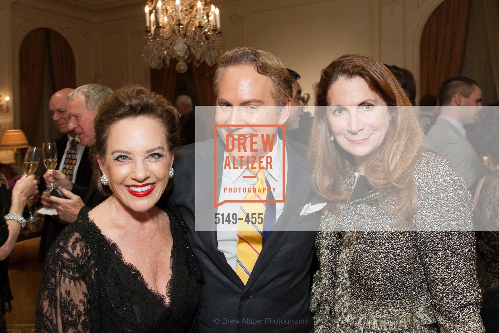 Robin Collins, Joel Goodrich, Patricia Ferrin Loucks, SAN FRANCISCO BALLET Grand Benefactors Reception, US. US, January 8th, 2014,Drew Altizer, Drew Altizer Photography, full-service agency, private events, San Francisco photographer, photographer california