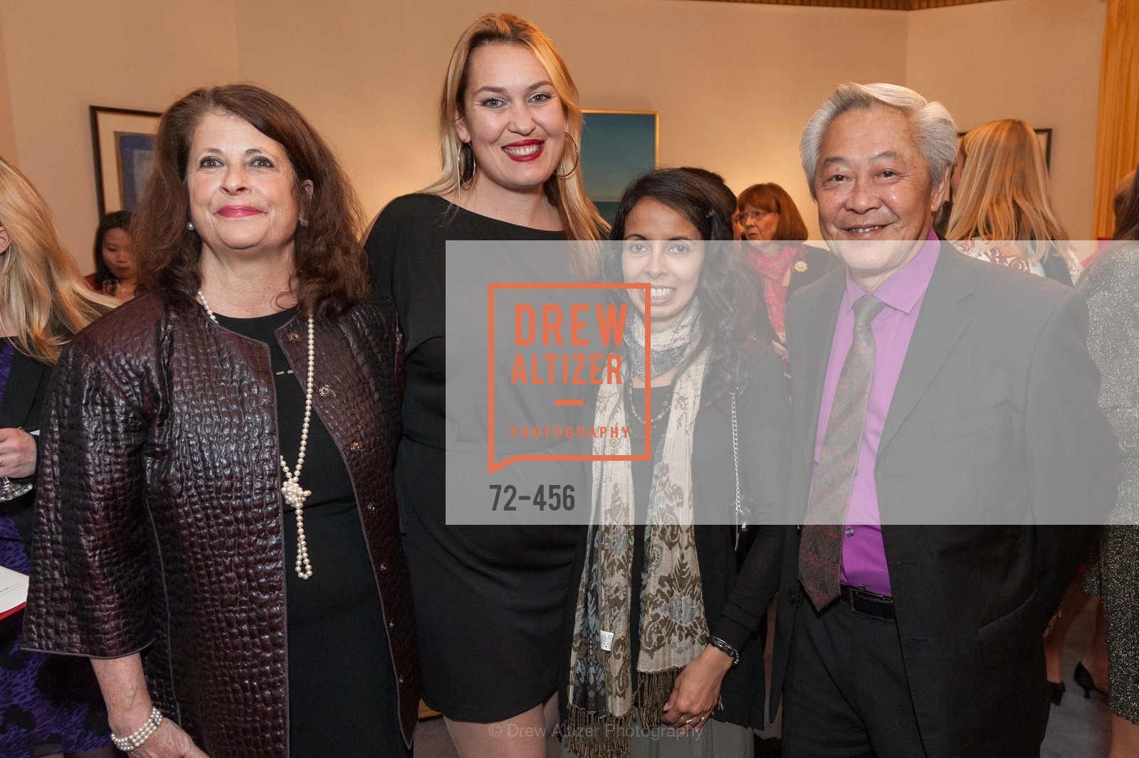 Katherine Holmes, Eva Fordham, Maya Jang, Michael Jang, RED CROSS San Francisco 2014 Consulate Reception, US. German Consulate, January 9th, 2014,Drew Altizer, Drew Altizer Photography, full-service agency, private events, San Francisco photographer, photographer california