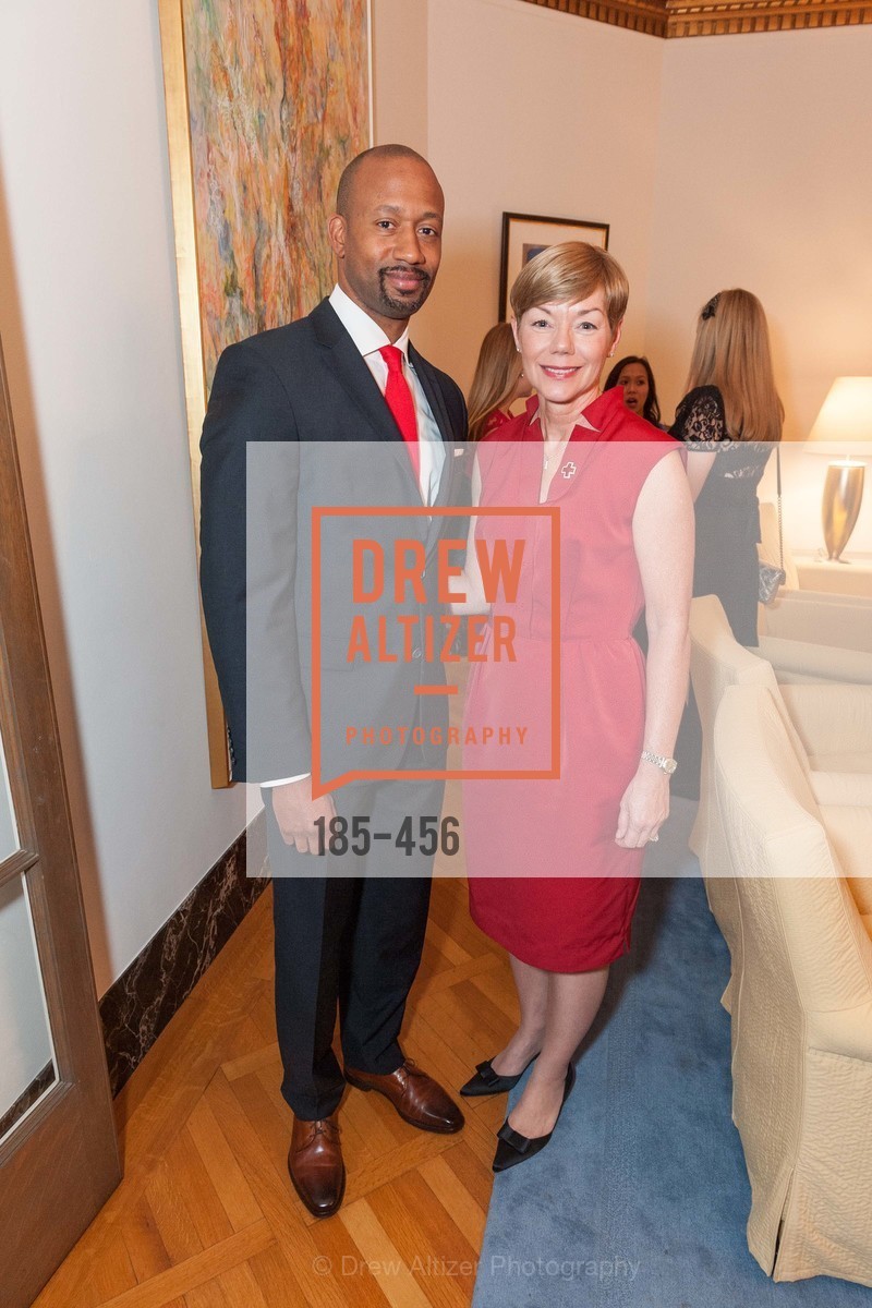 Jimmy Harris, Paula Downey, RED CROSS San Francisco 2014 Consulate Reception, US. German Consulate, January 9th, 2014