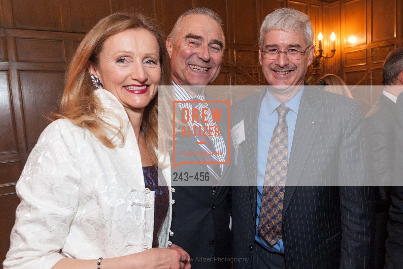 Gerlind Rothen, Consul Peter Rothen, Wade Hughan, RED CROSS San Francisco 2014 Consulate Reception, US. German Consulate, January 9th, 2014,Drew Altizer, Drew Altizer Photography, full-service agency, private events, San Francisco photographer, photographer california
