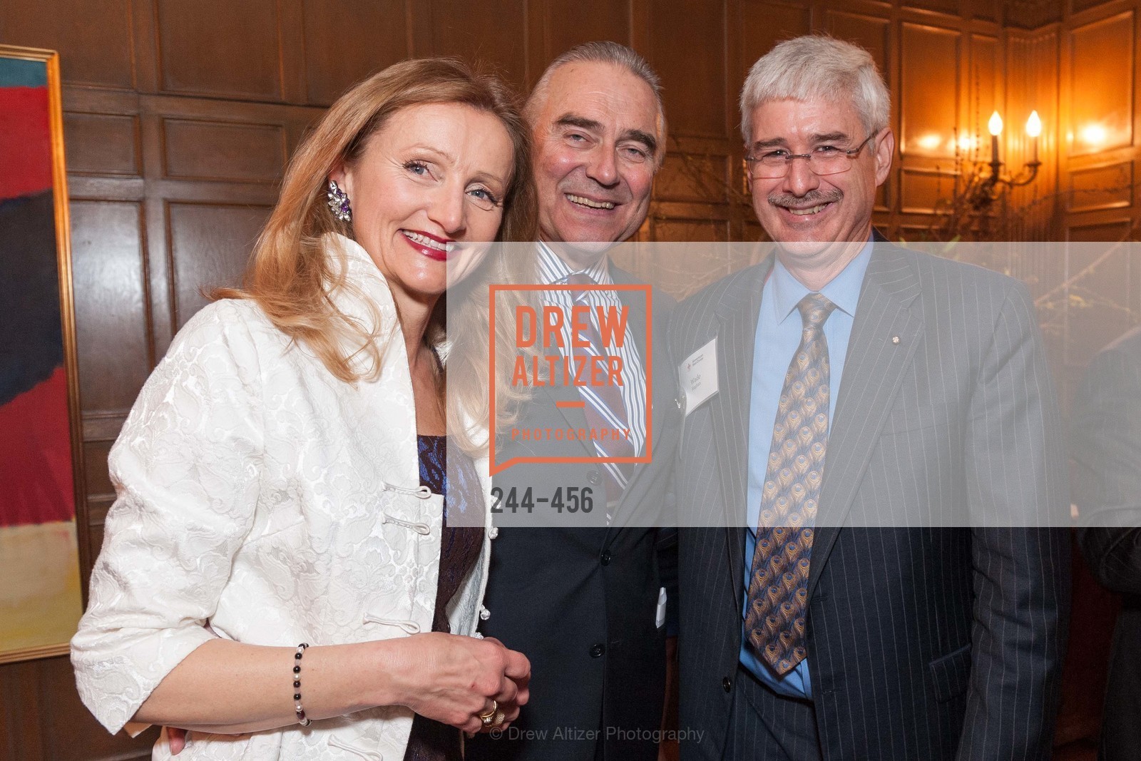 Gerlind Rothen, Consul Peter Rothen, Wade Hughan, RED CROSS San Francisco 2014 Consulate Reception, US. German Consulate, January 9th, 2014,Drew Altizer, Drew Altizer Photography, full-service agency, private events, San Francisco photographer, photographer california