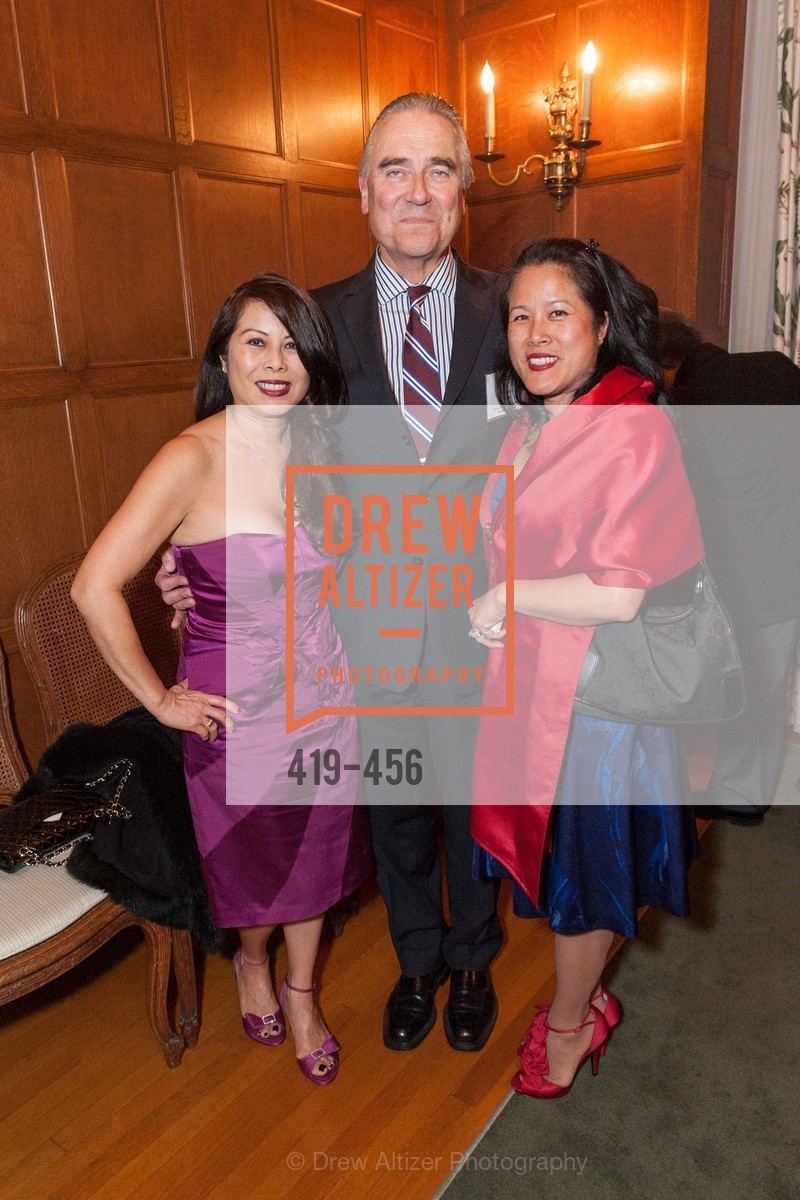 Sharon Seto, Peter Rothen, Patty Lun, RED CROSS San Francisco 2014 Consulate Reception, US. German Consulate, January 9th, 2014,Drew Altizer, Drew Altizer Photography, full-service agency, private events, San Francisco photographer, photographer california