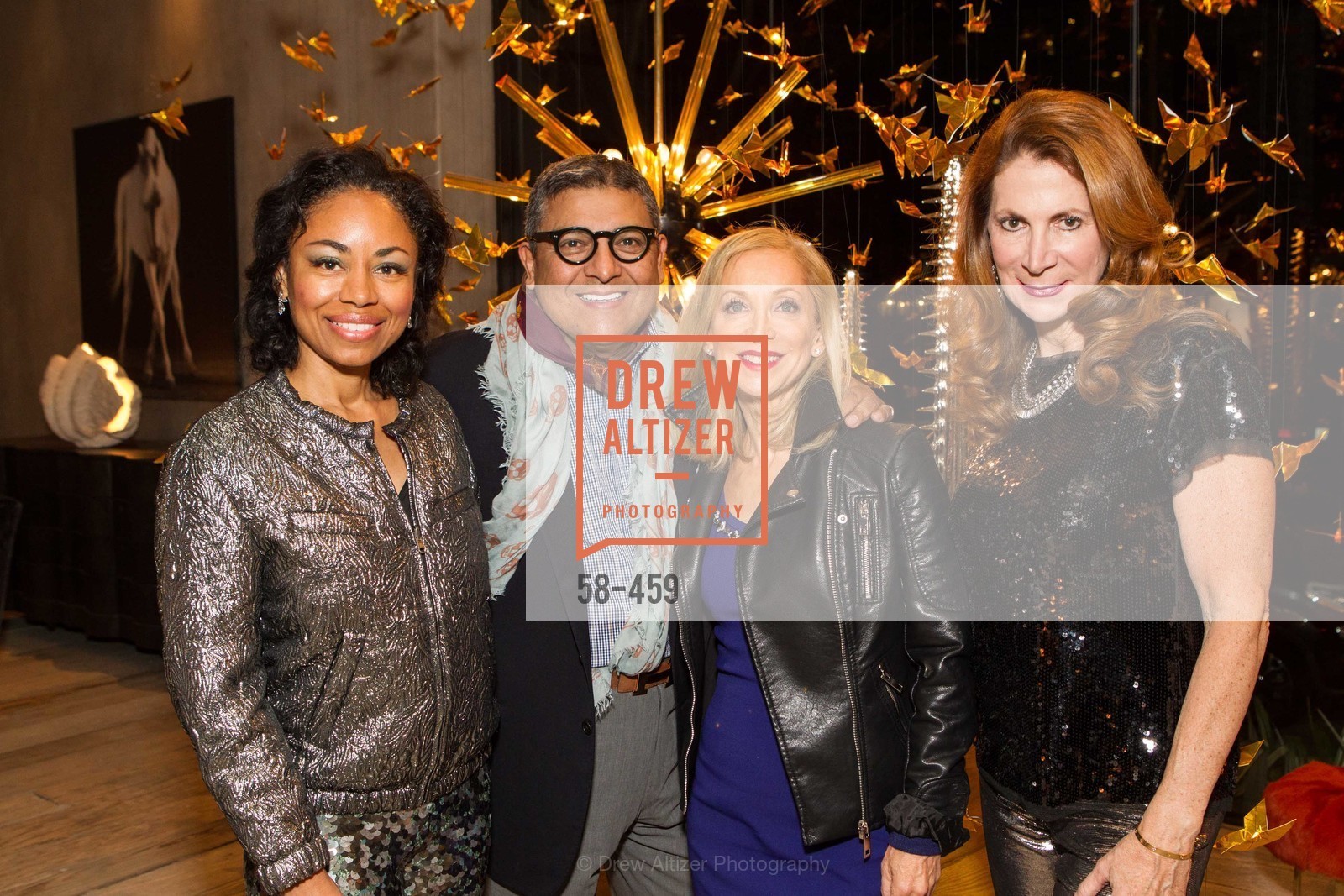 Tanya Powell, Riccardo Benavides, Shelley Gordon, Patricia Ferrin Loucks, 2014 SAN FRANCISCO BALLET OPENING NIGHT GALA Patron and Sponsor Reception, US. US, January 14th, 2014,Drew Altizer, Drew Altizer Photography, full-service agency, private events, San Francisco photographer, photographer california