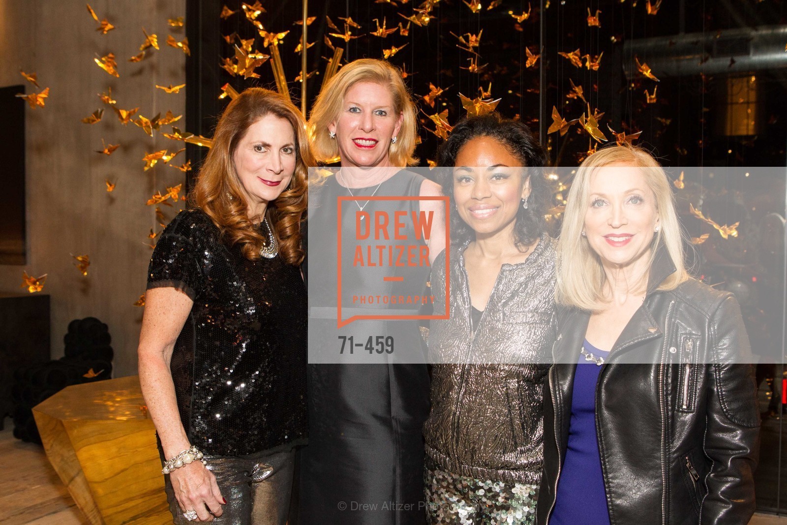 Patricia Ferrin Loucks, Jennifer Brandenburg, Tanya Powell, Shelley Gordon, 2014 SAN FRANCISCO BALLET OPENING NIGHT GALA Patron and Sponsor Reception, US. US, January 14th, 2014,Drew Altizer, Drew Altizer Photography, full-service agency, private events, San Francisco photographer, photographer california