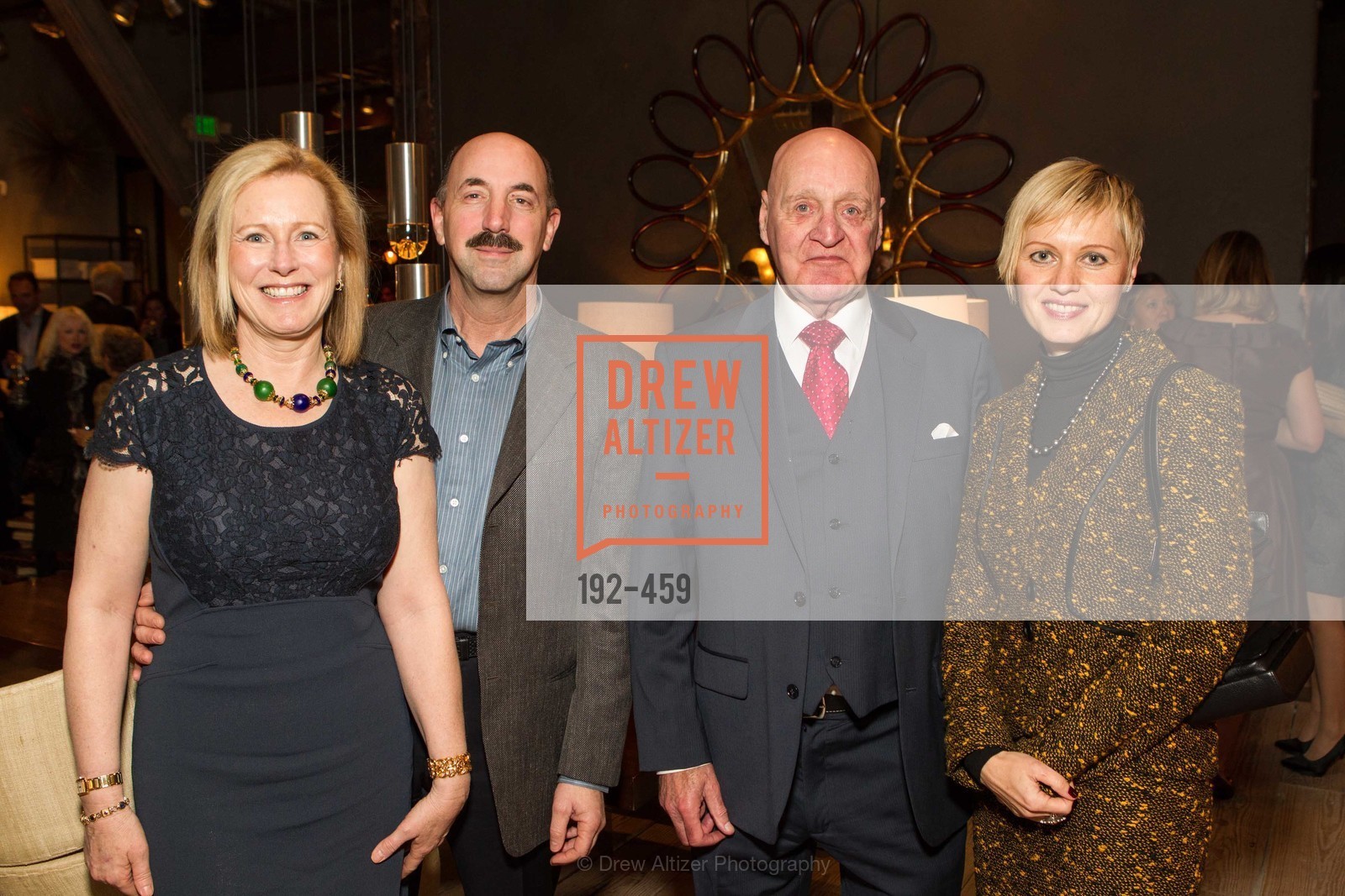 Pat Belotti, Paul Belotti, Ivan Sharpe, Lana Marochnik, 2014 SAN FRANCISCO BALLET OPENING NIGHT GALA Patron and Sponsor Reception, US. US, . US, Photo #192-459 Pat Belotti, Paul Belotti, Ivan Sharpe, Lana Marochnik, Photo #192-459