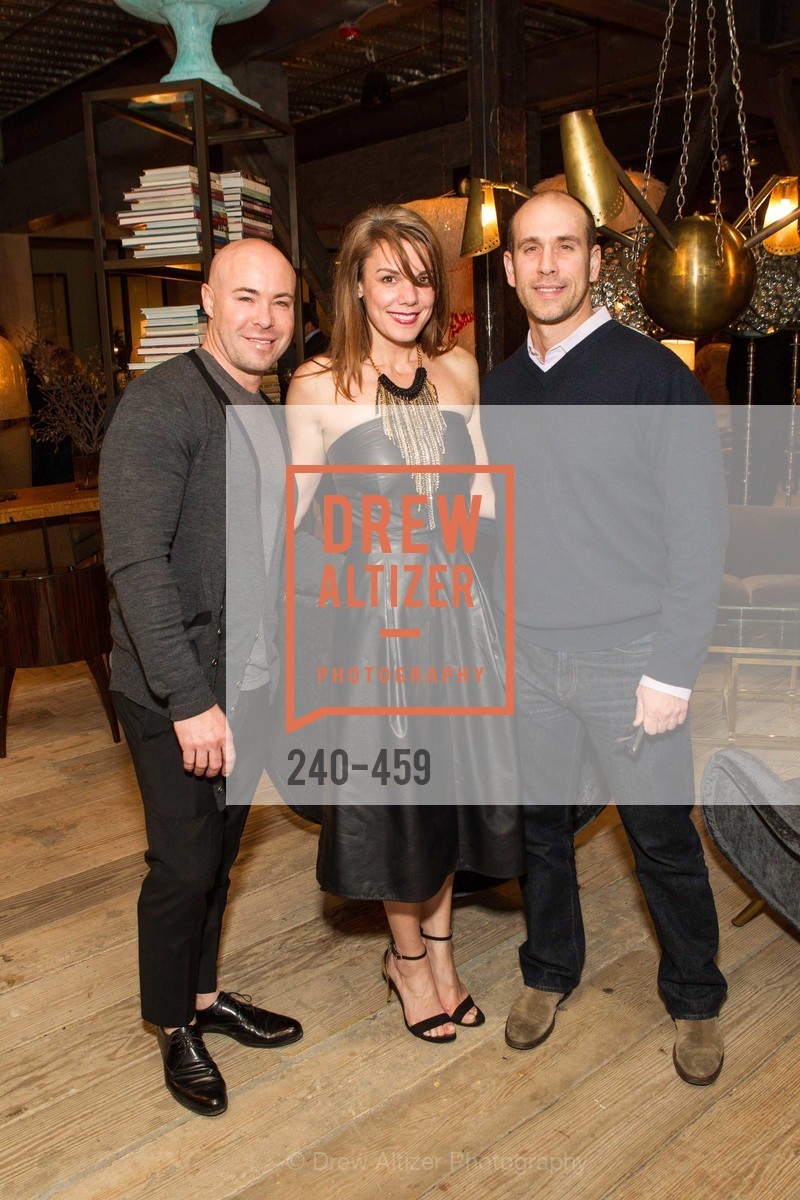 Darin Geise, Tiffany Emerson, Dean Raft, 2014 SAN FRANCISCO BALLET OPENING NIGHT GALA Patron and Sponsor Reception, US. US, January 14th, 2014,Drew Altizer, Drew Altizer Photography, full-service agency, private events, San Francisco photographer, photographer california