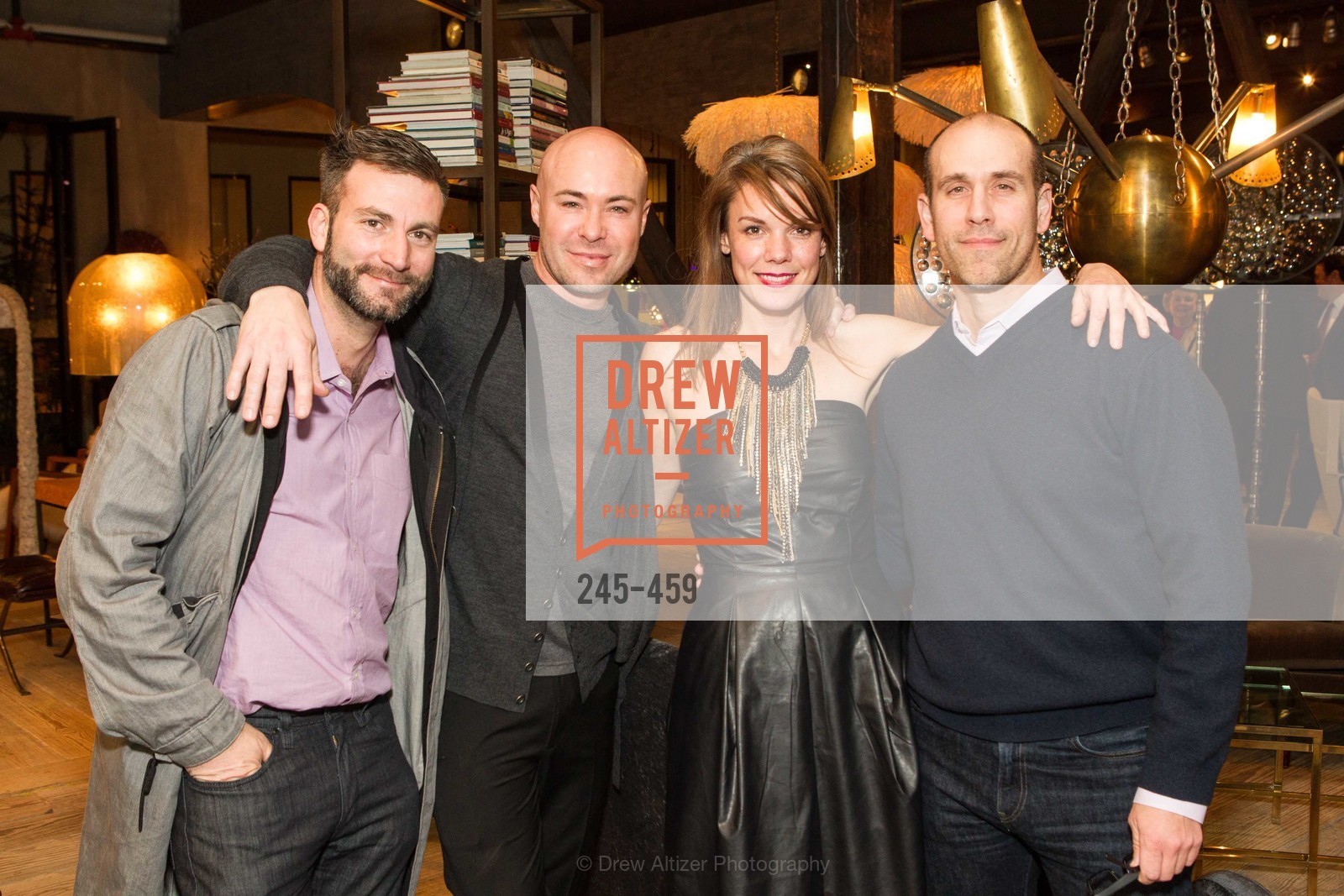 Jason Jackson, Darin Geise, Tiffany Emerson, Dean Raft, 2014 SAN FRANCISCO BALLET OPENING NIGHT GALA Patron and Sponsor Reception, US. US, January 14th, 2014,Drew Altizer, Drew Altizer Photography, full-service agency, private events, San Francisco photographer, photographer california