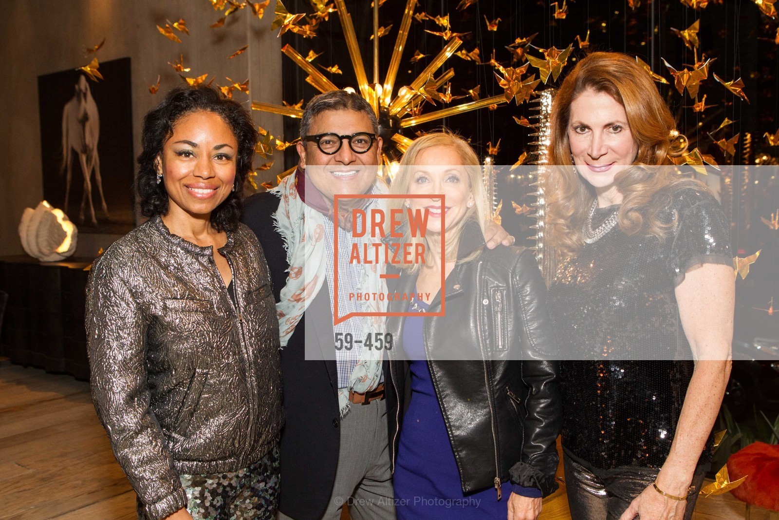 Tanya Powell, Riccardo Benavides, Shelley Gordon, Patricia Ferrin Loucks, 2014 SAN FRANCISCO BALLET OPENING NIGHT GALA Patron and Sponsor Reception, US. US, January 14th, 2014,Drew Altizer, Drew Altizer Photography, full-service agency, private events, San Francisco photographer, photographer california